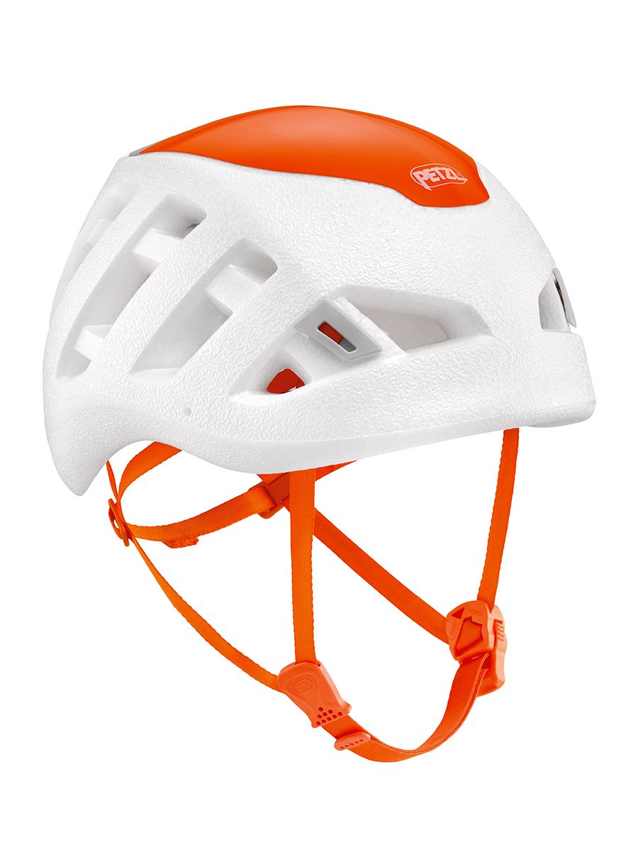 Plezalna čelada Petzl Sirocco - white/orange