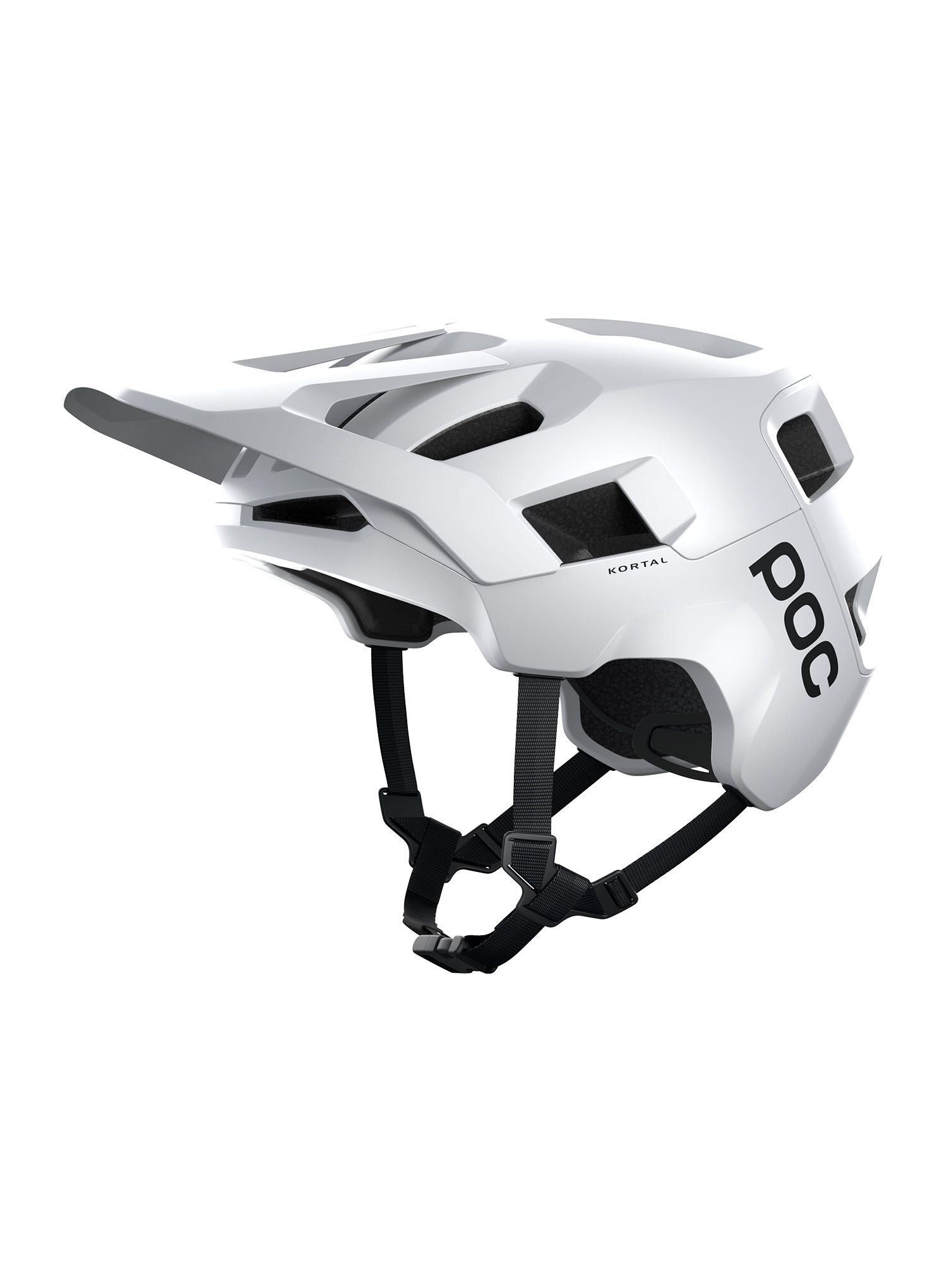 Kolesarska čelada POC Kortal - hydrogen white matt