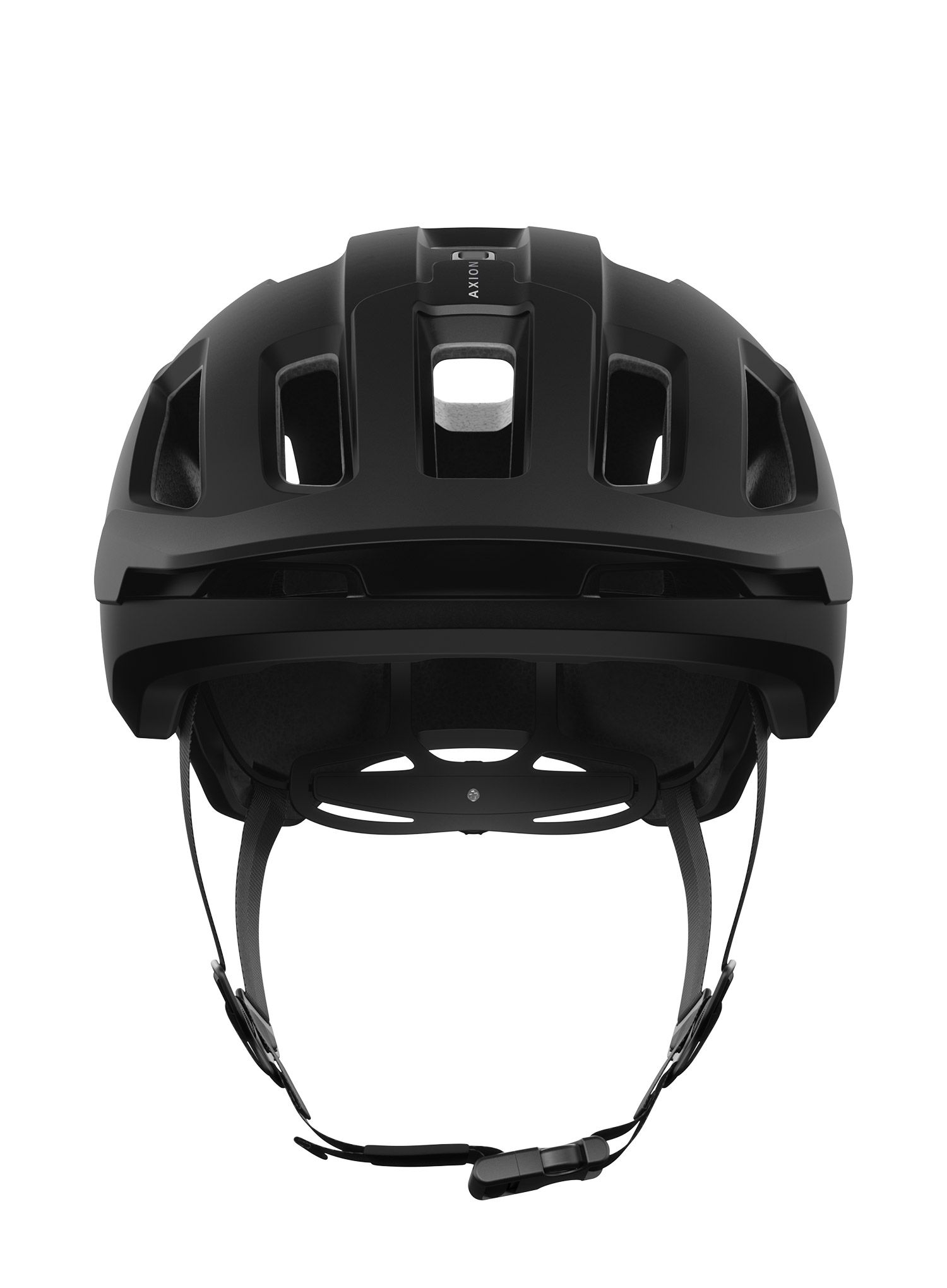 Kolesarska čelada POC Axion - uranium blk/opal blue metallic