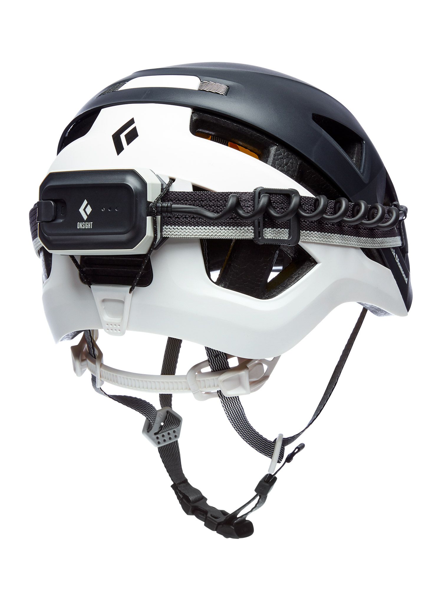 Plezalna čelada Black Diamond Capitan Mips - black/white