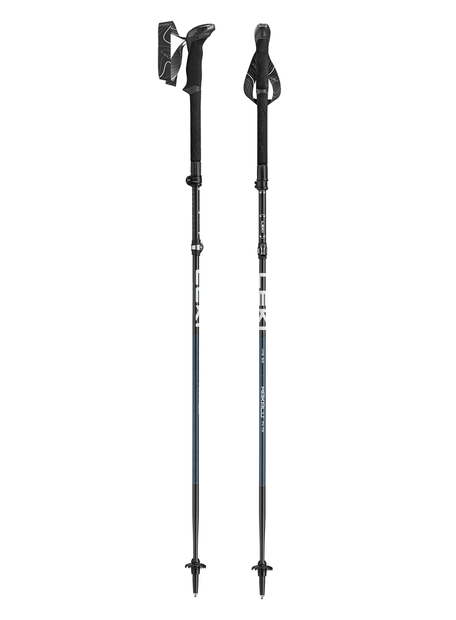 Aluminijeve palice Leki Makalu FX TA - black