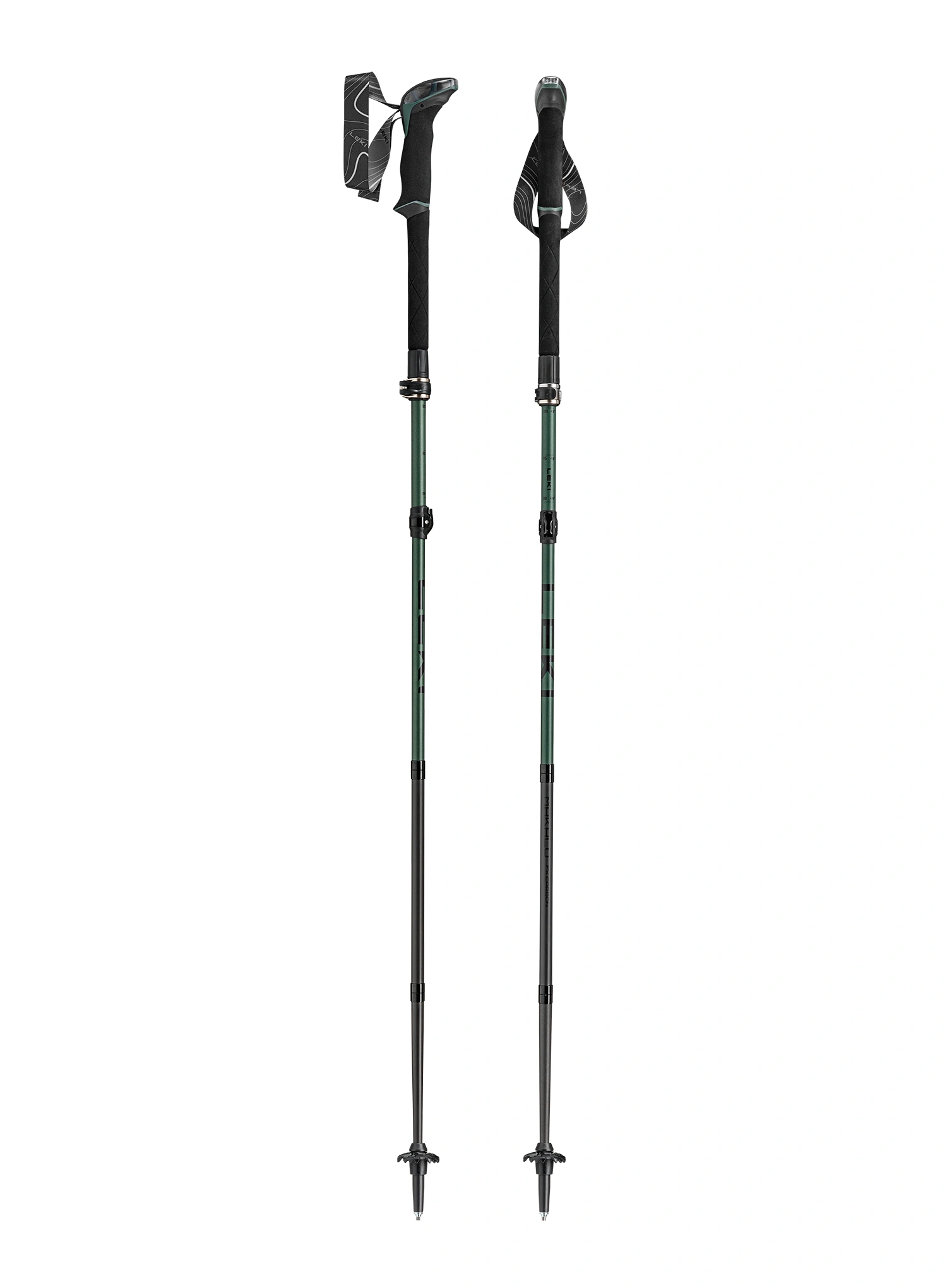 Karbonske palice Leki Makalu FX Carbon - green