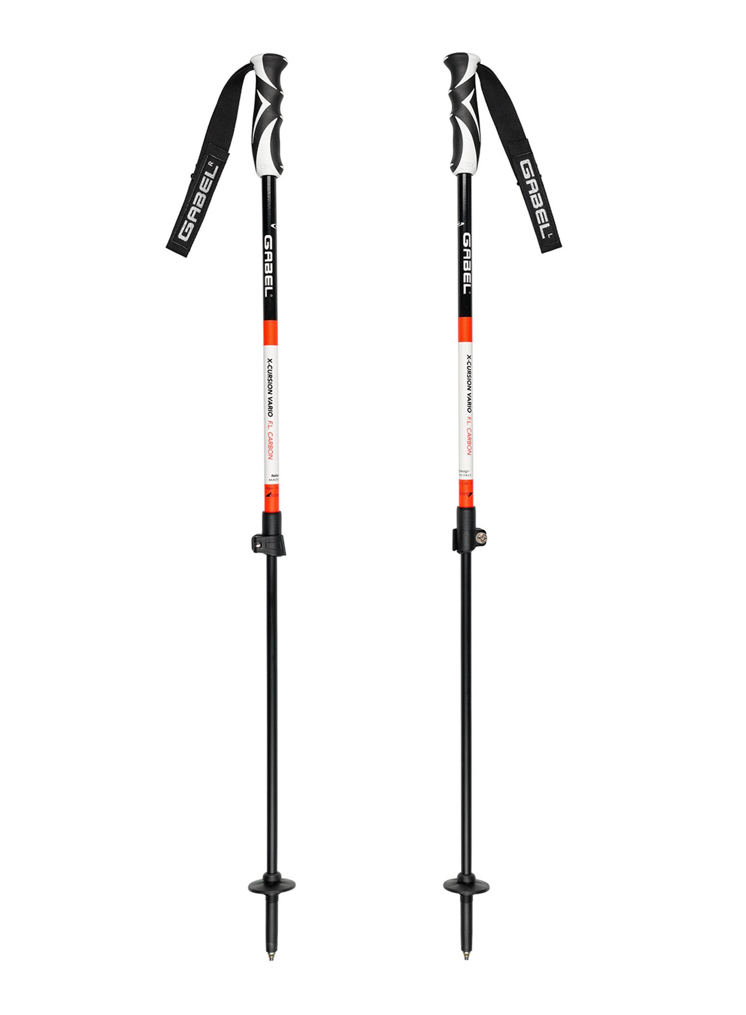 Palice za turno smučanje Gabel X-cursion Vario F.L.C - white/orange