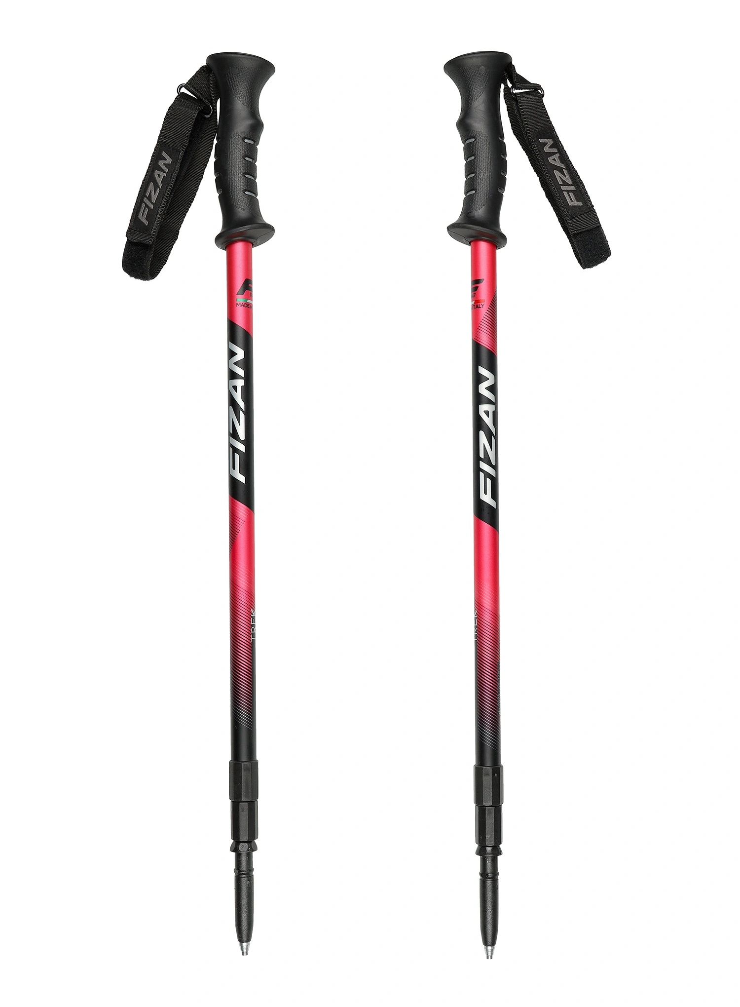 Pohodniške palice Fizan Trek - pink/pink