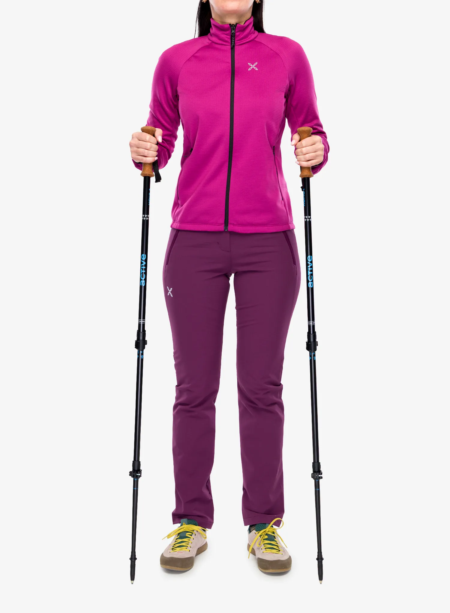 Pohodniške palice Kohla Active Pole - black/dresden blue