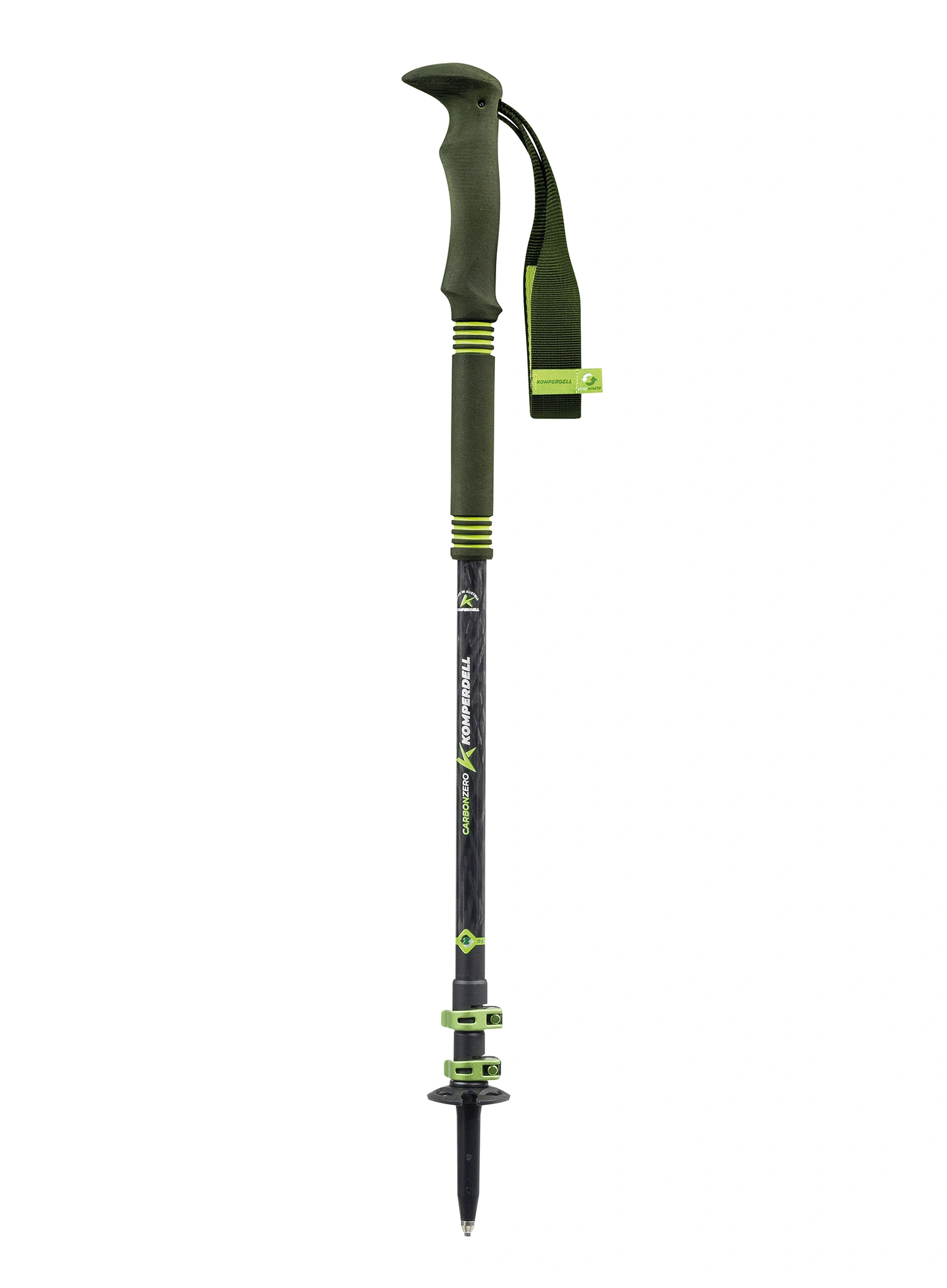 Pohodniške palice Komperdell Carbon Pro Zero - green