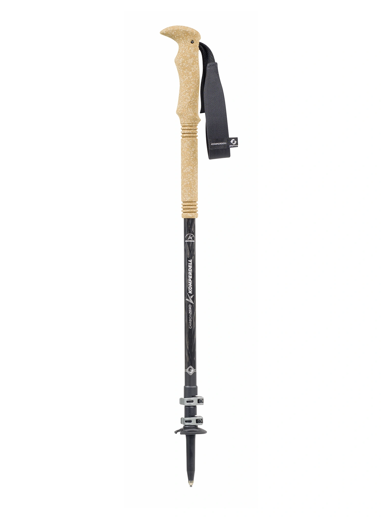 Pohodniške palice Komperdell Carbon Ultra Zero - silver