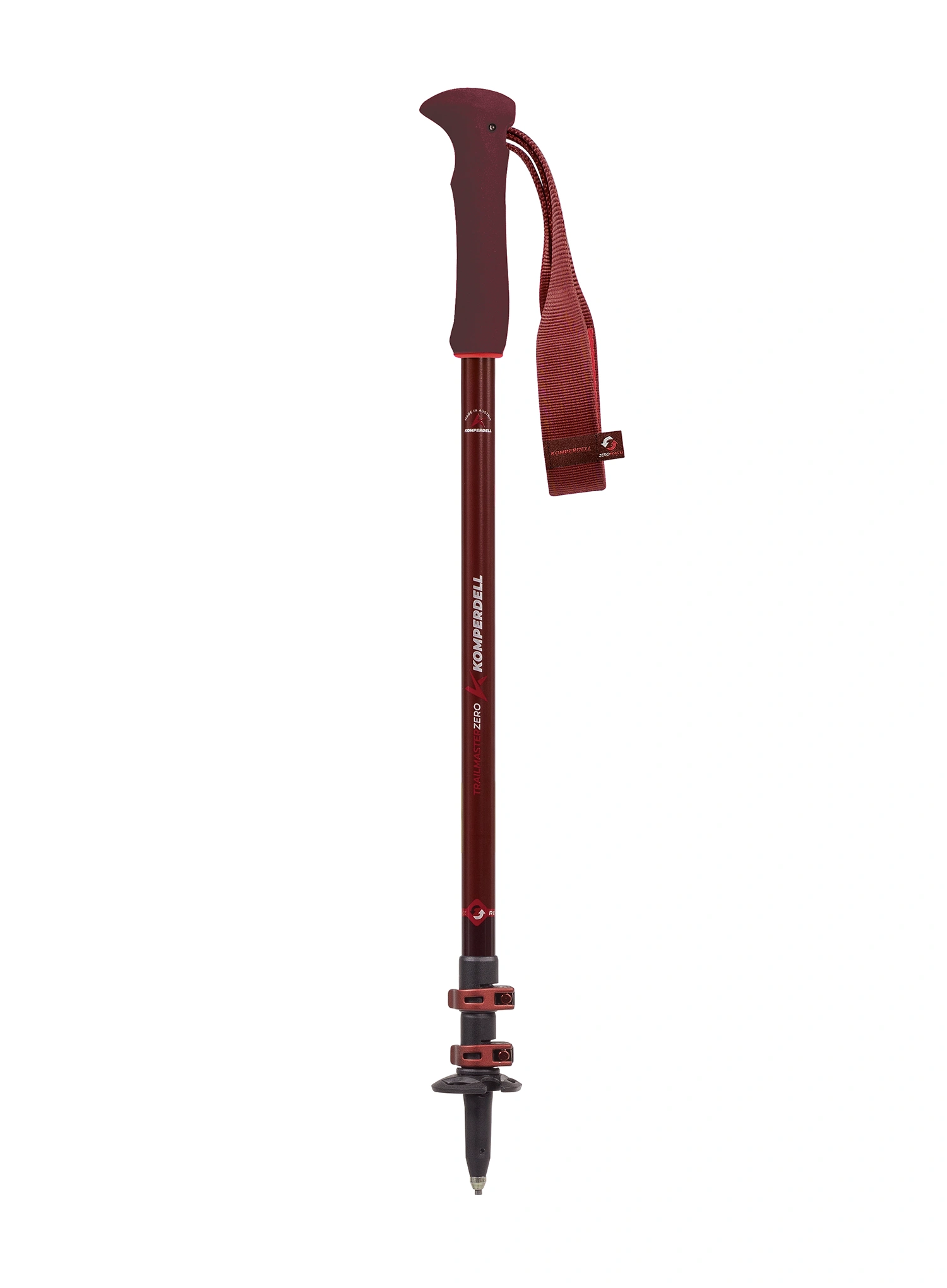 Pohodniške palice Komperdell Trailmaster Zero Compact - malbec