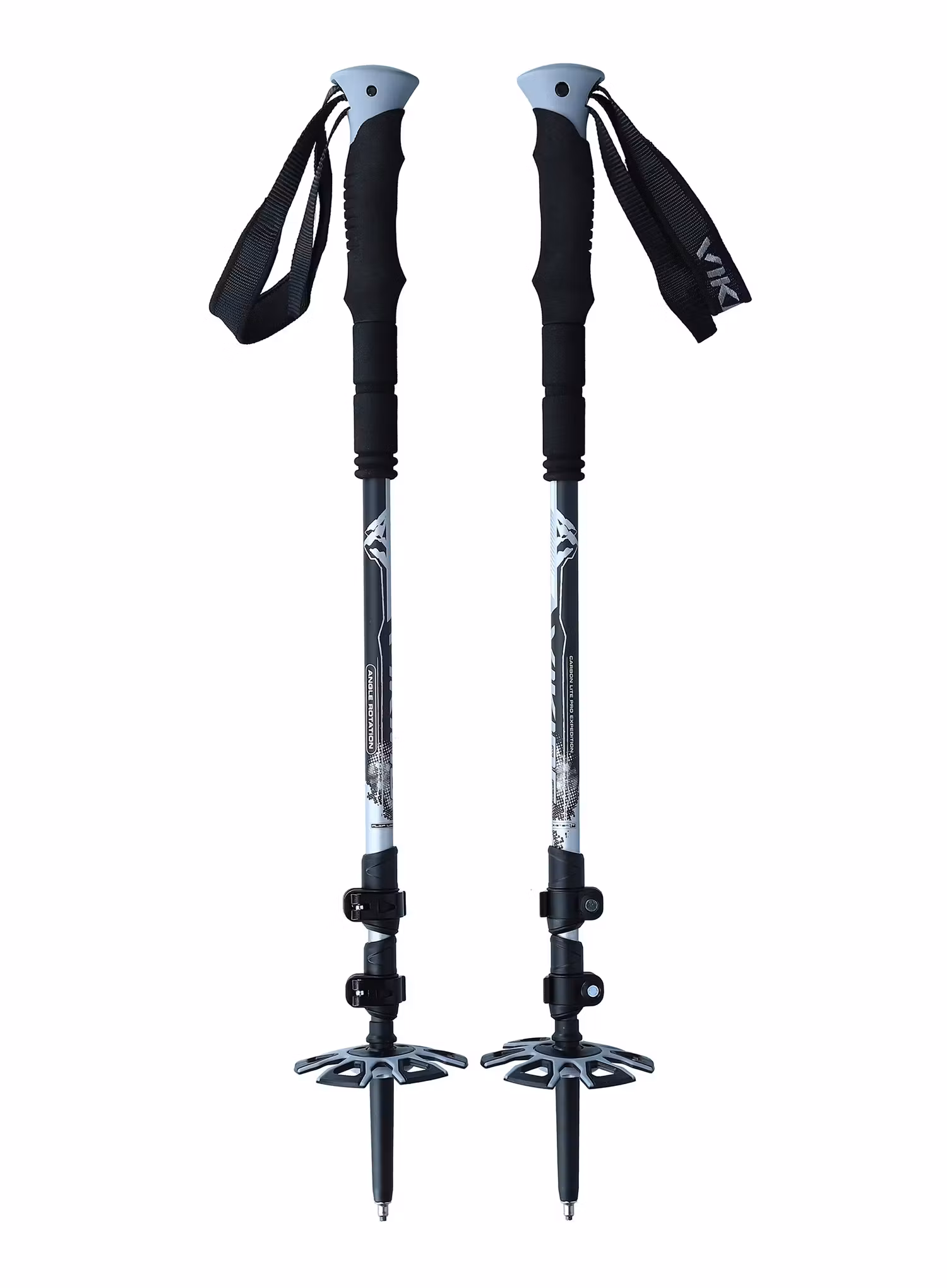 Pohodniške palice Viking Vario Tour Trekking - grey