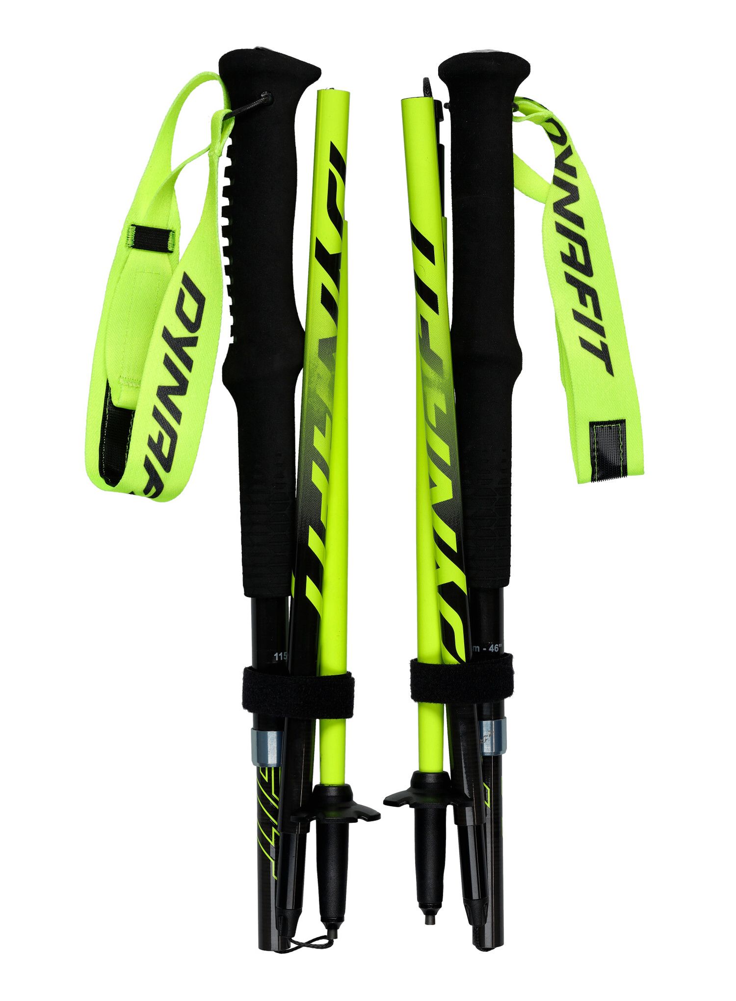 Tekaške palice Dynafit Vertical Pro Pole - black/cactus