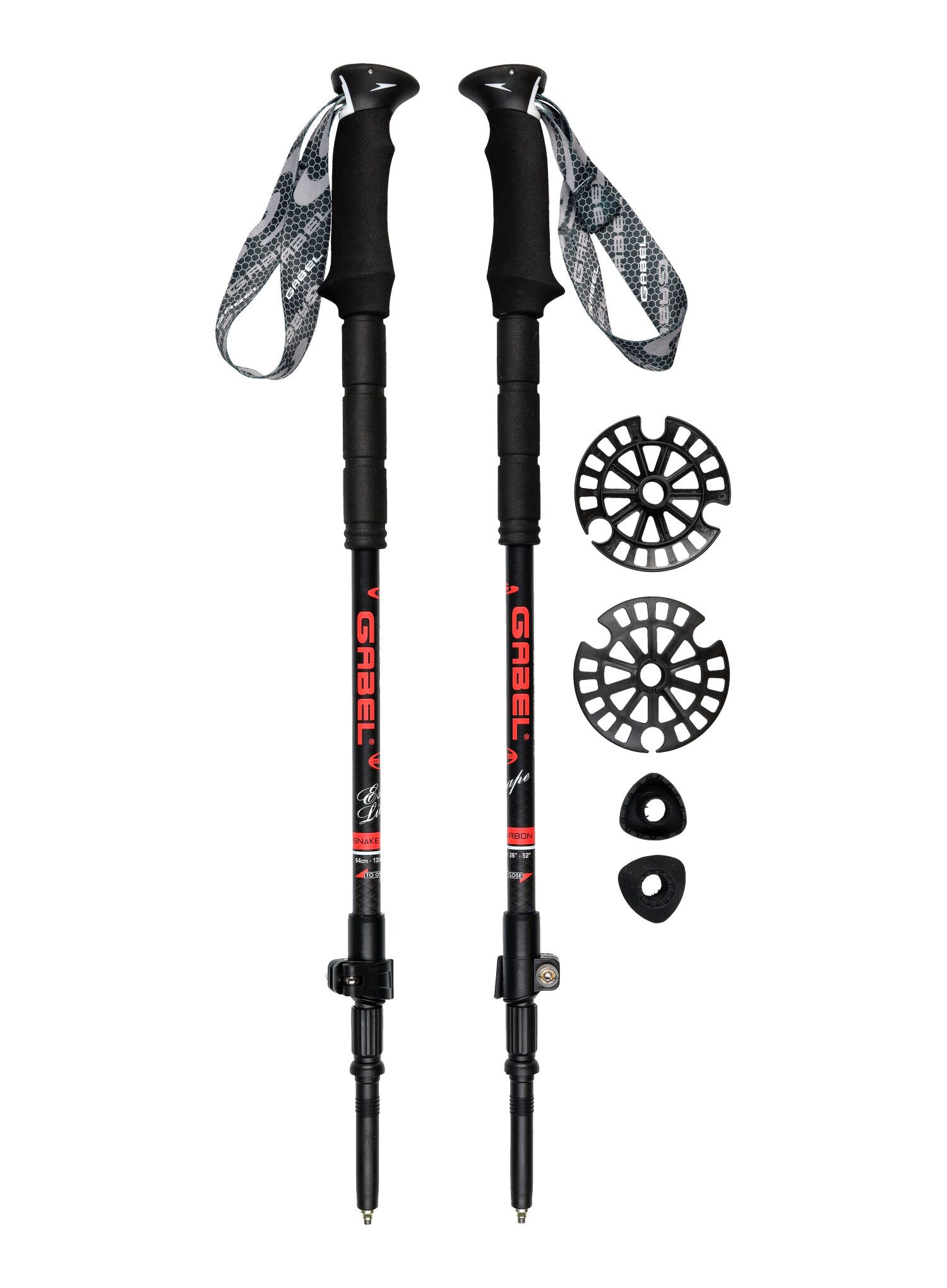 Pohodniške palice Gabel Escape Carbon Lite Tour A.I.