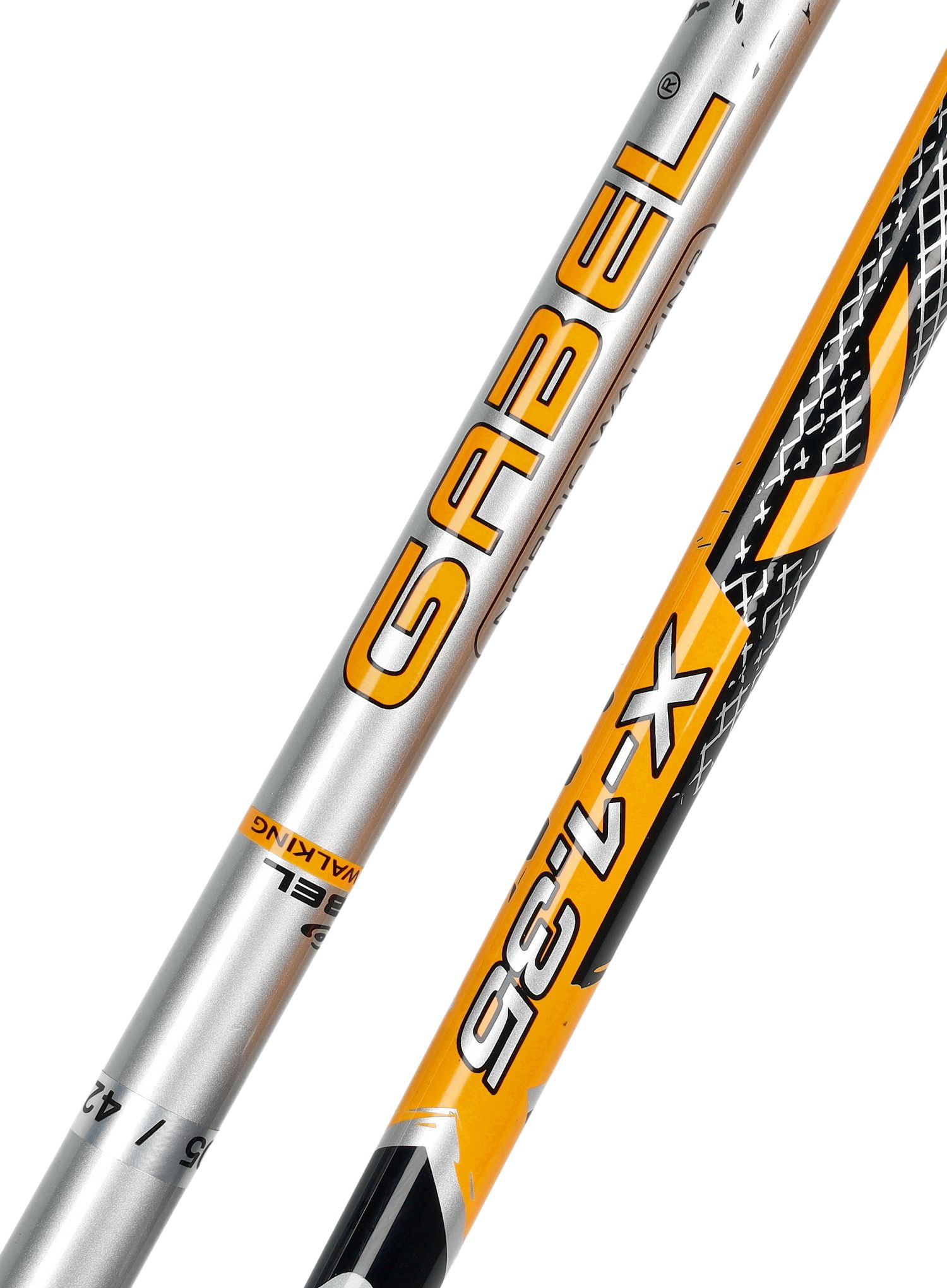 Karbonske palice Gabel X-1.35 - black/orange
