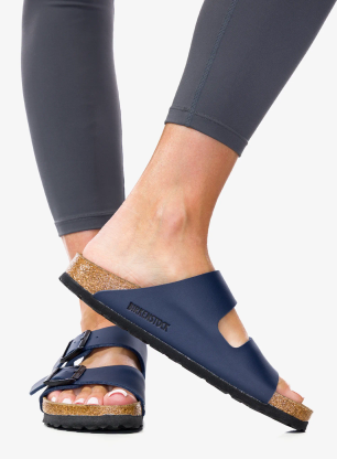 Ženski natikači Birkenstock Arizona Birko-Flor - blue