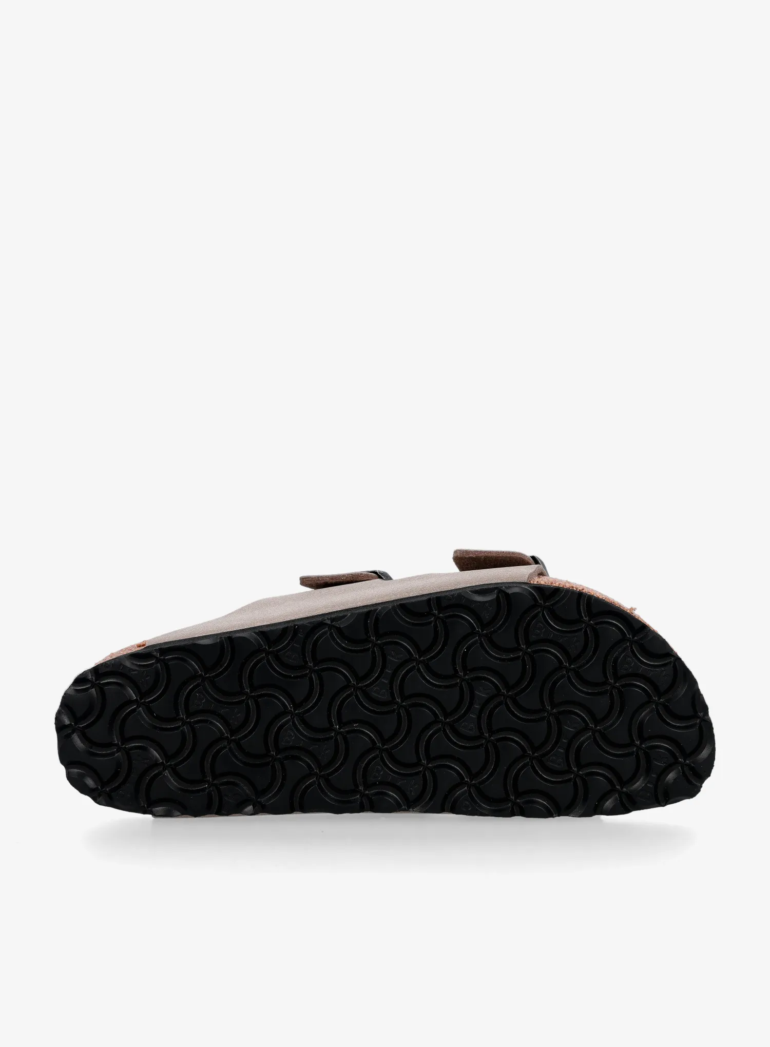 Ženski natikači Birkenstock Arizona Birko-Flor Nubuk - gray taupe