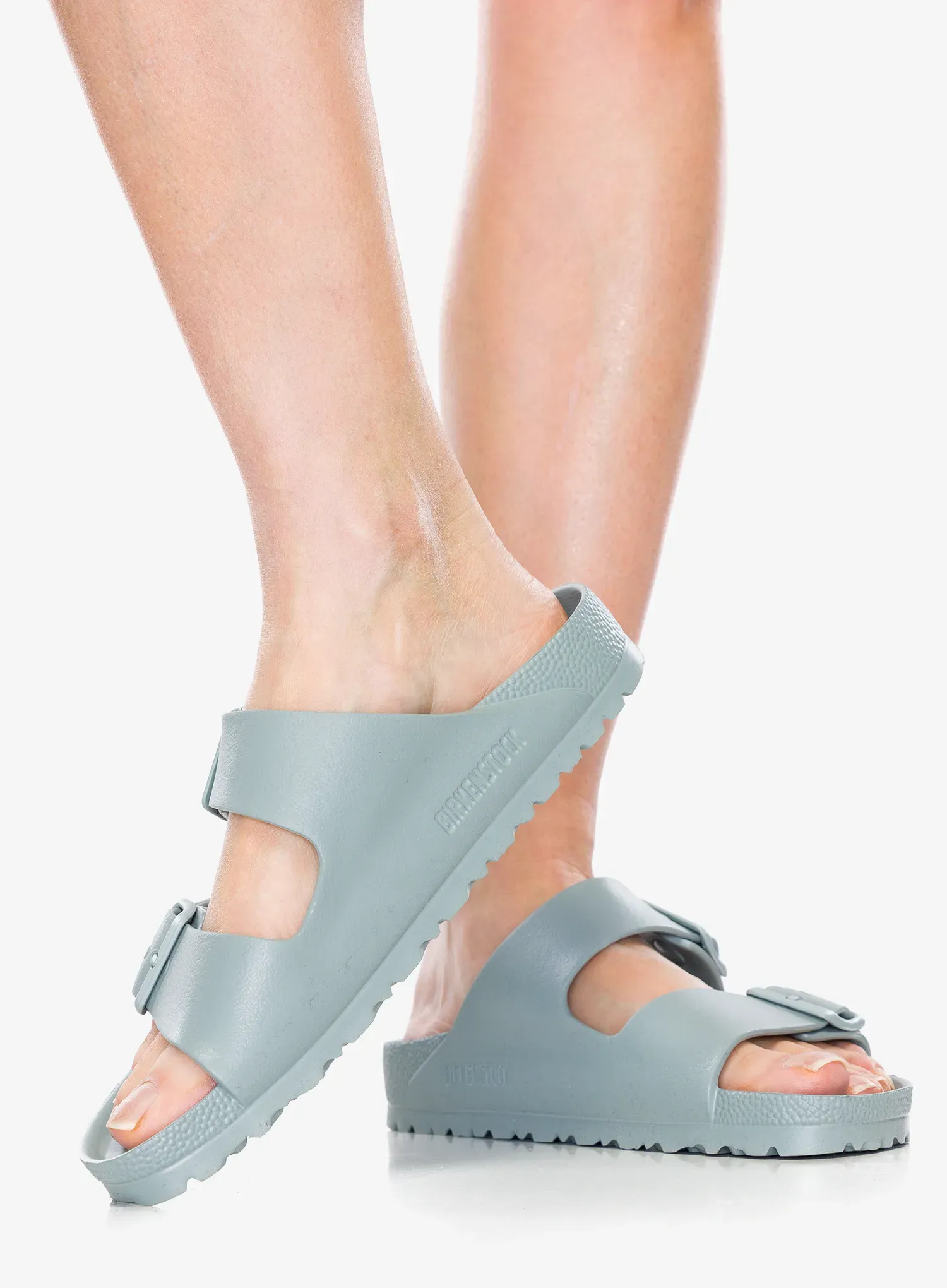 Ženski natikači Birkenstock Arizona EVA - pure sage