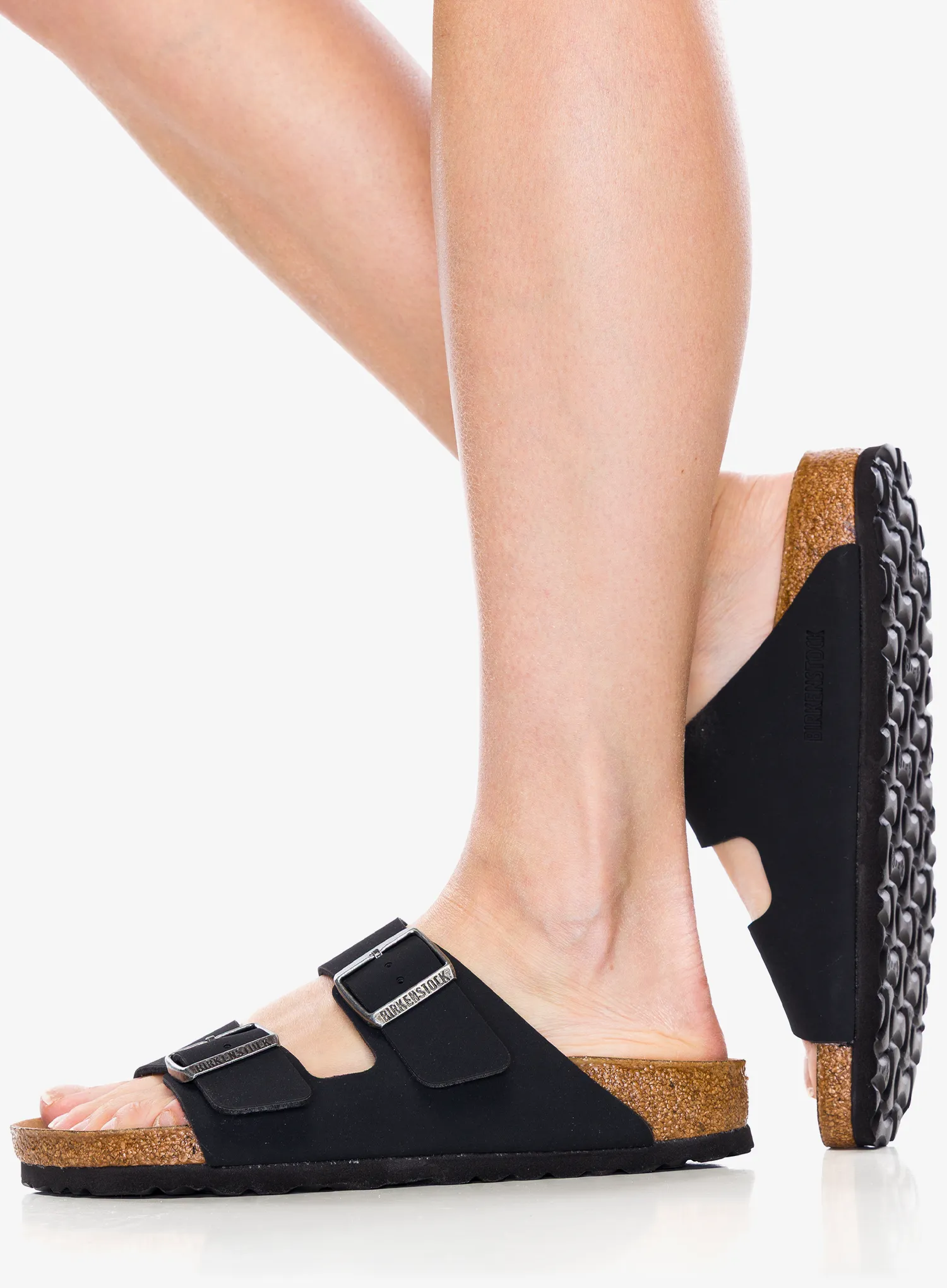 Ženski natikači Birkenstock Arizona Vegan - black