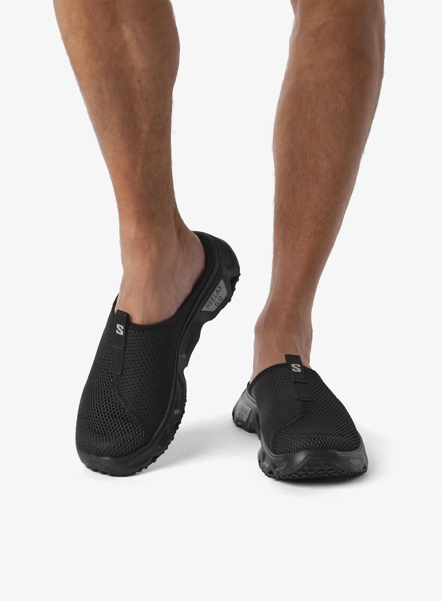 Natikači Salomon Reelax Slide 6.0 - black/black/alloy