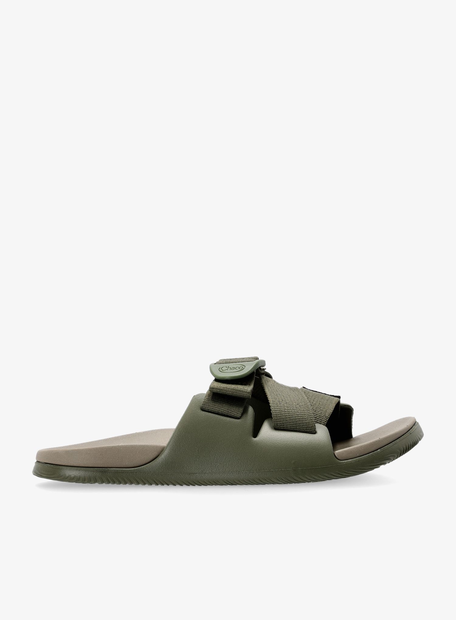 Ženski natikači Chaco Chillos Slide - fossil