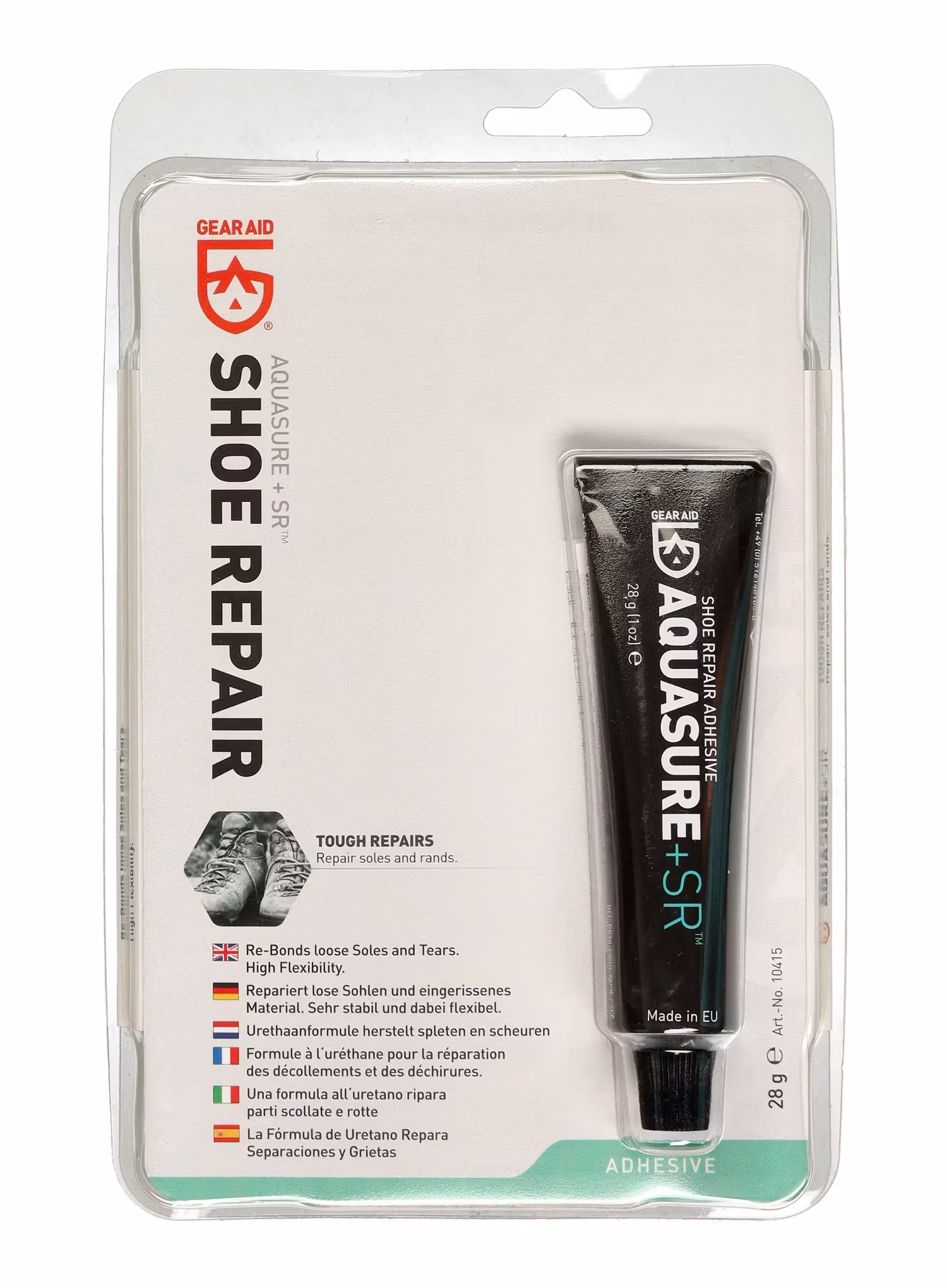 Lepilo GearAid Aquasure+SR Shoe Repair Adhesive 28g 