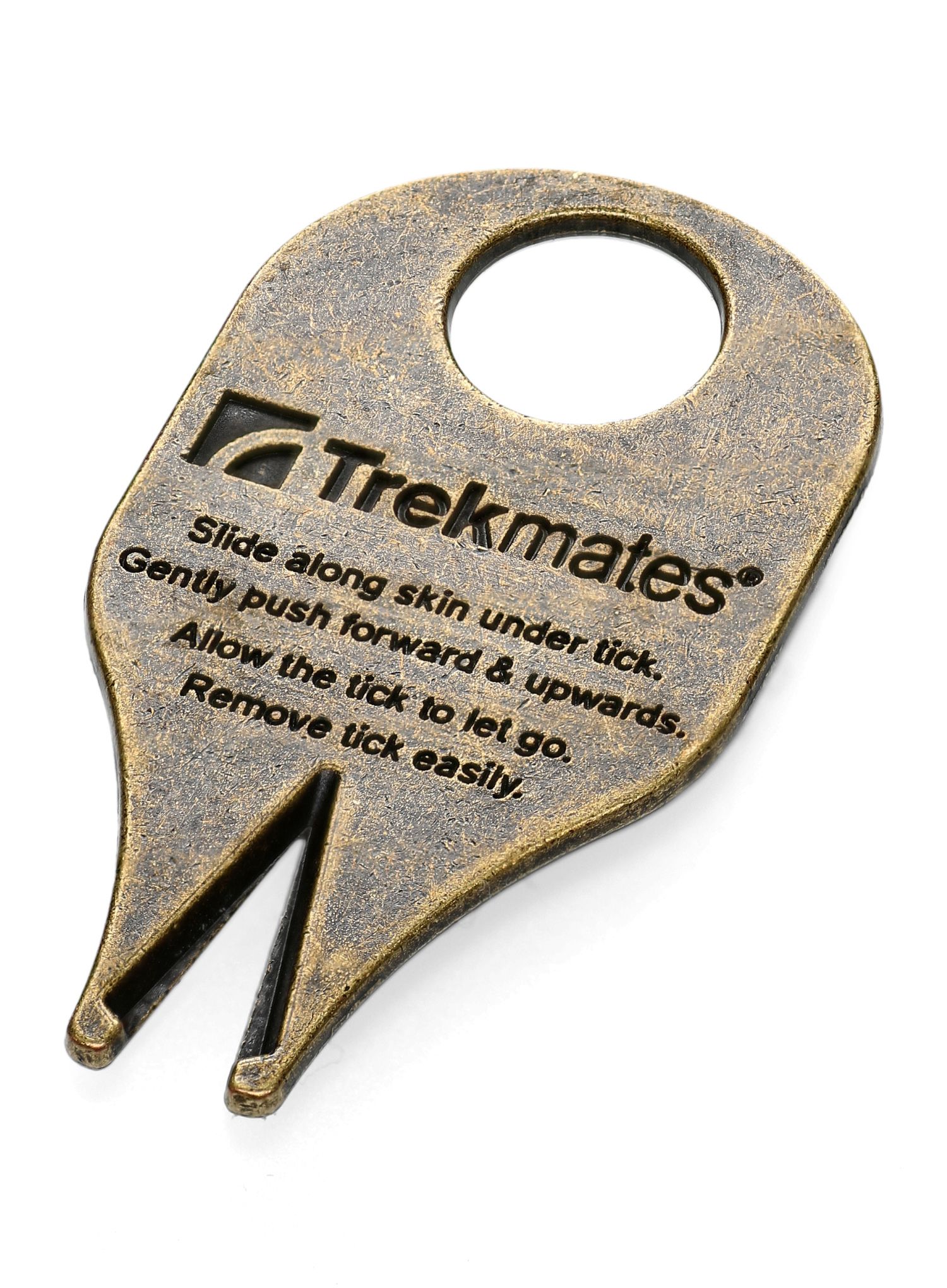 Pinceta za klope Trekmates Tick Remover - brass