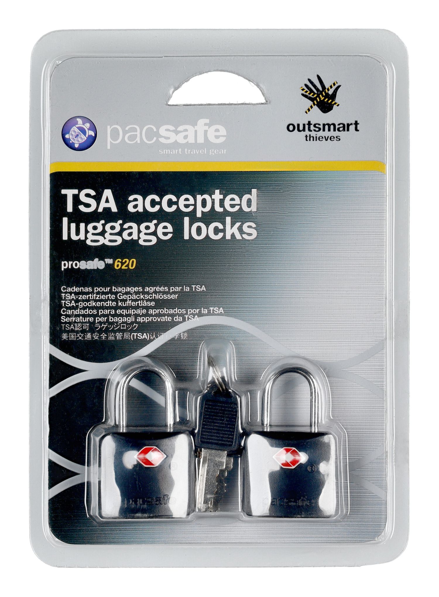 Ključavnice Pacsafe Prosafe 620 - black