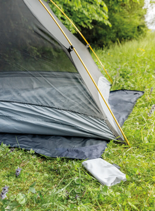 Odeja Cocoon Picnic/Outdoor/Festival Blanket Tent Footprint - midnight blue