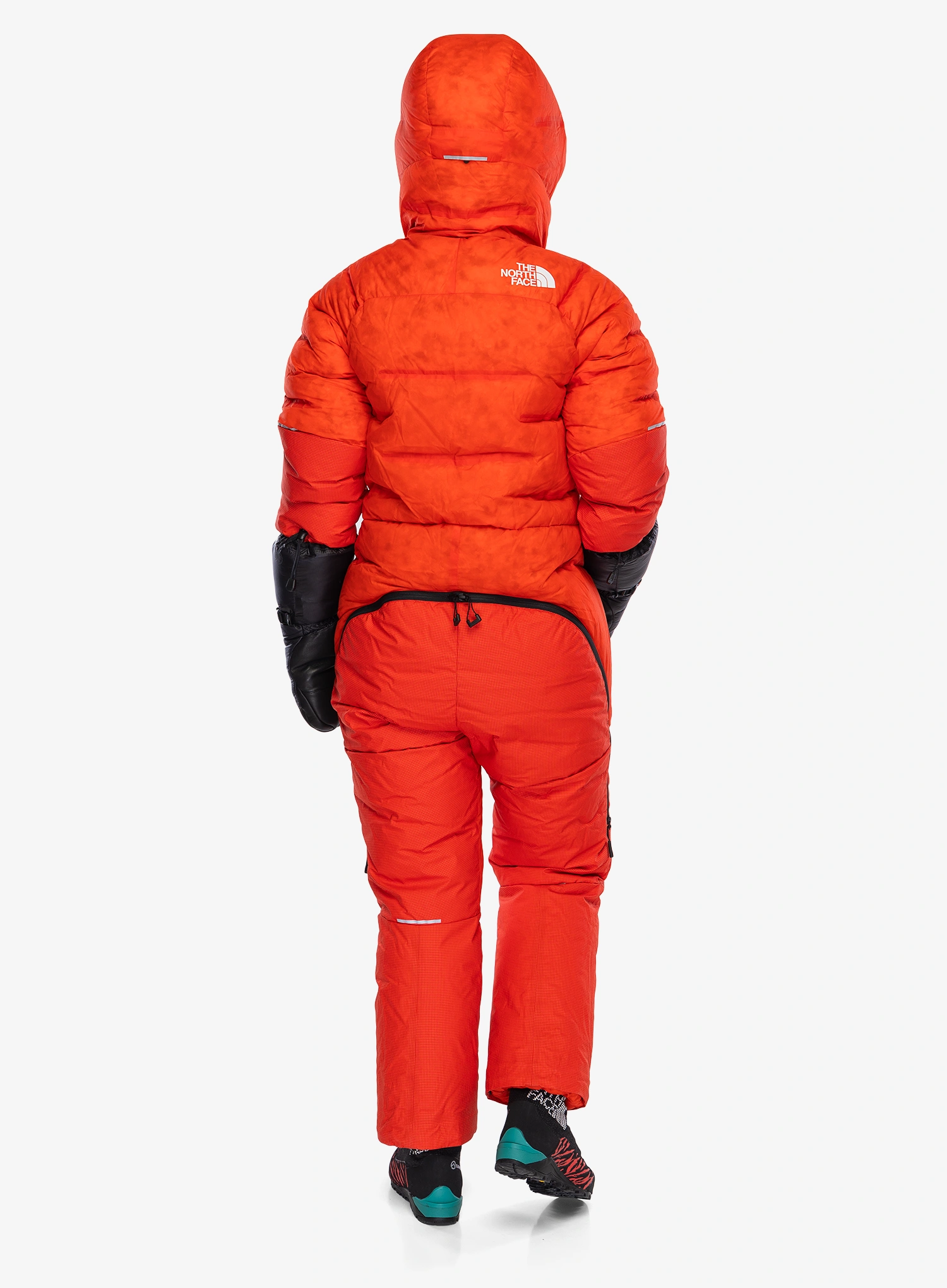 Ženski kombinezon The North Face Himalayan Suit - fiery red