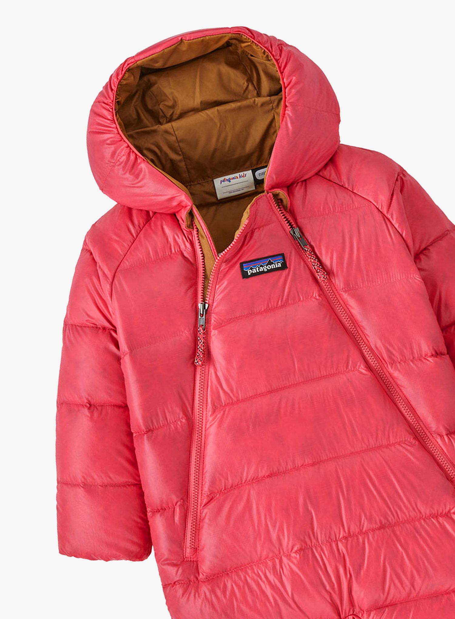 Detská kombinéza Patagonia Infant Hi-Loft Down Sweater Bunting - sierra pink