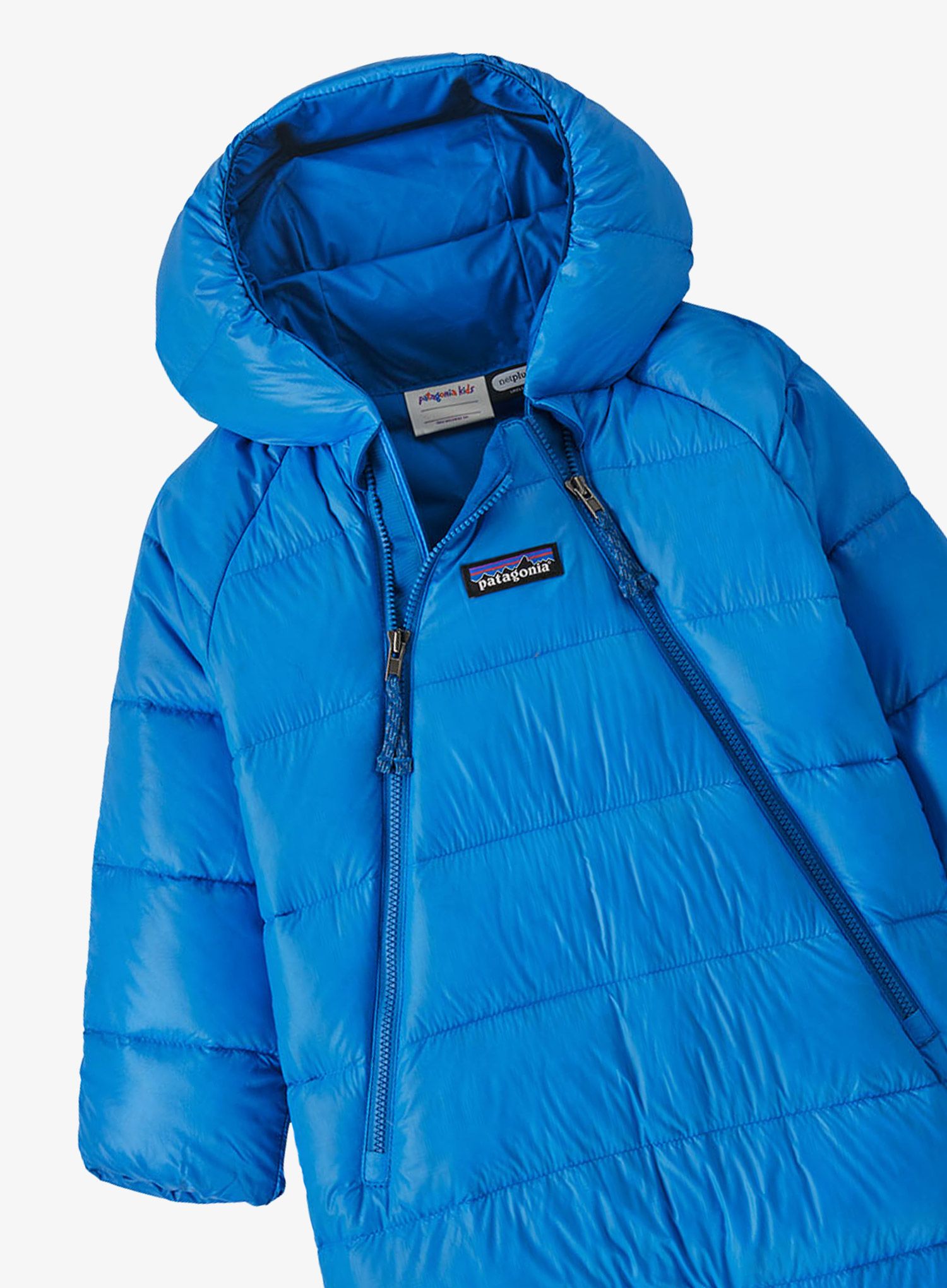 Detská kombinéza Patagonia Infant Hi-Loft Down Sweater Bunting - vessel blue