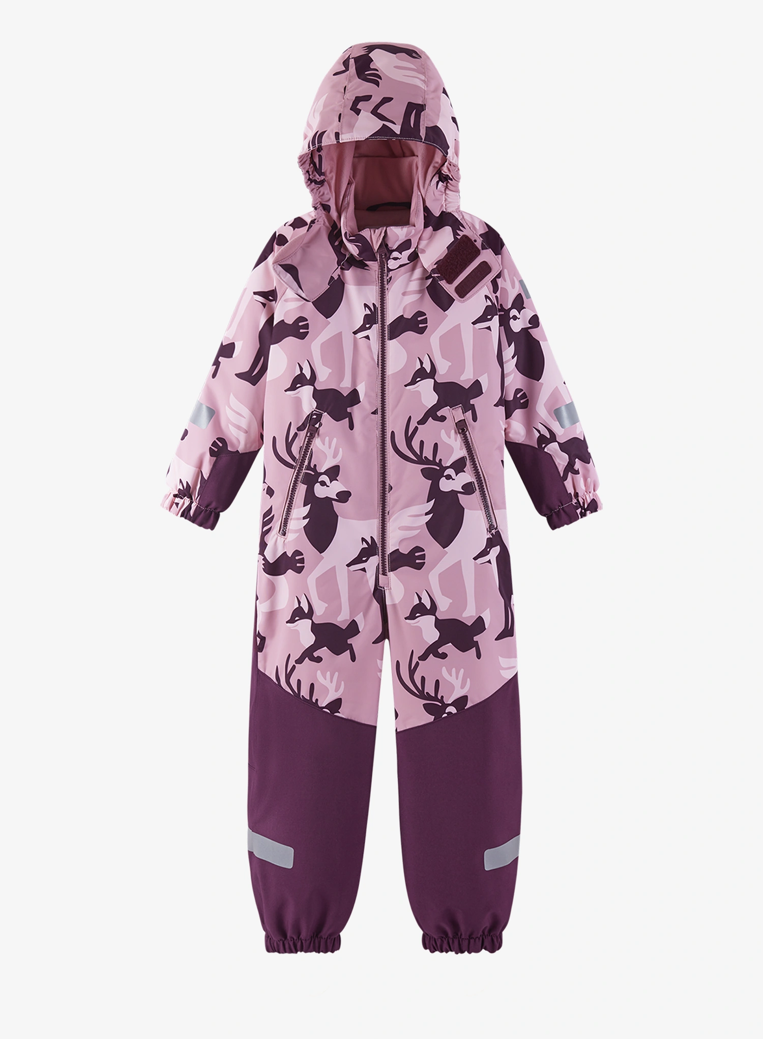 Detská kombinéza Reima Kurikka - grey pink
