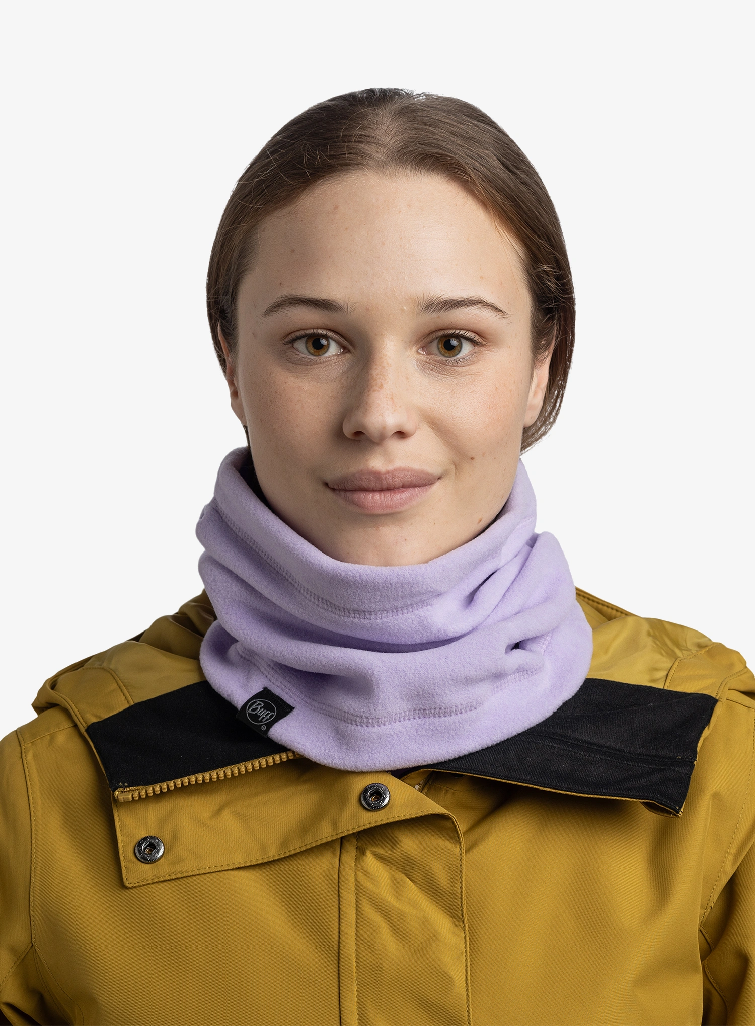 Šal za vrat Buff Polar Neckwarmer - htr grape ice