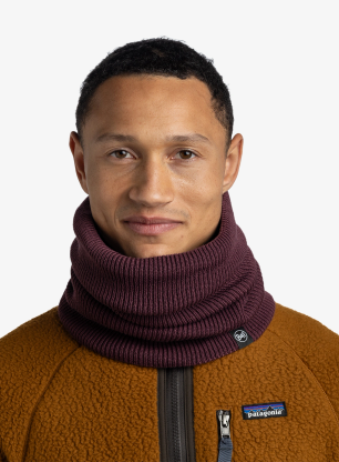 Šal za vrat Buff Renvi - burgundy