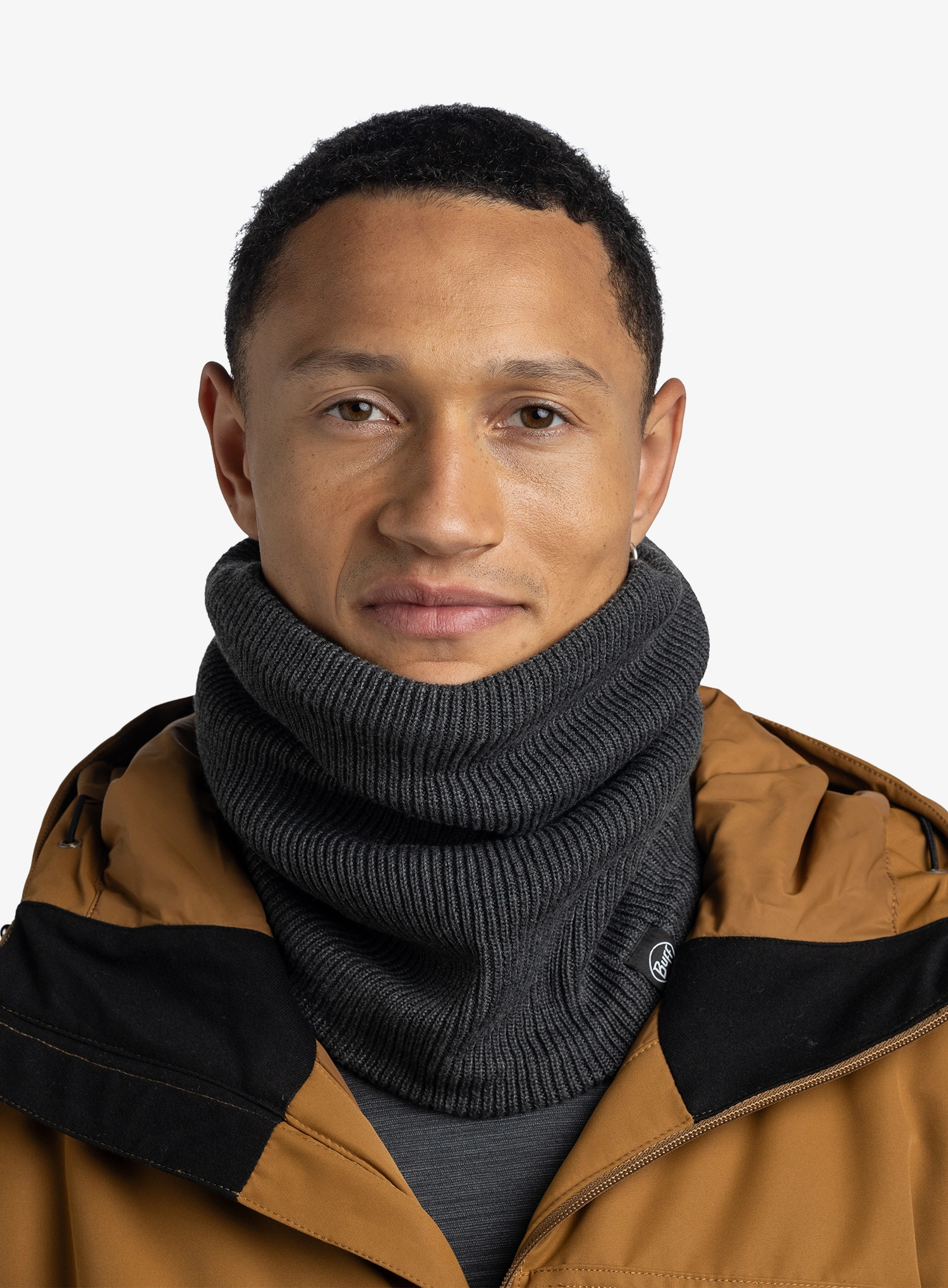 Šal za vrat Buff Renvi - grey heather