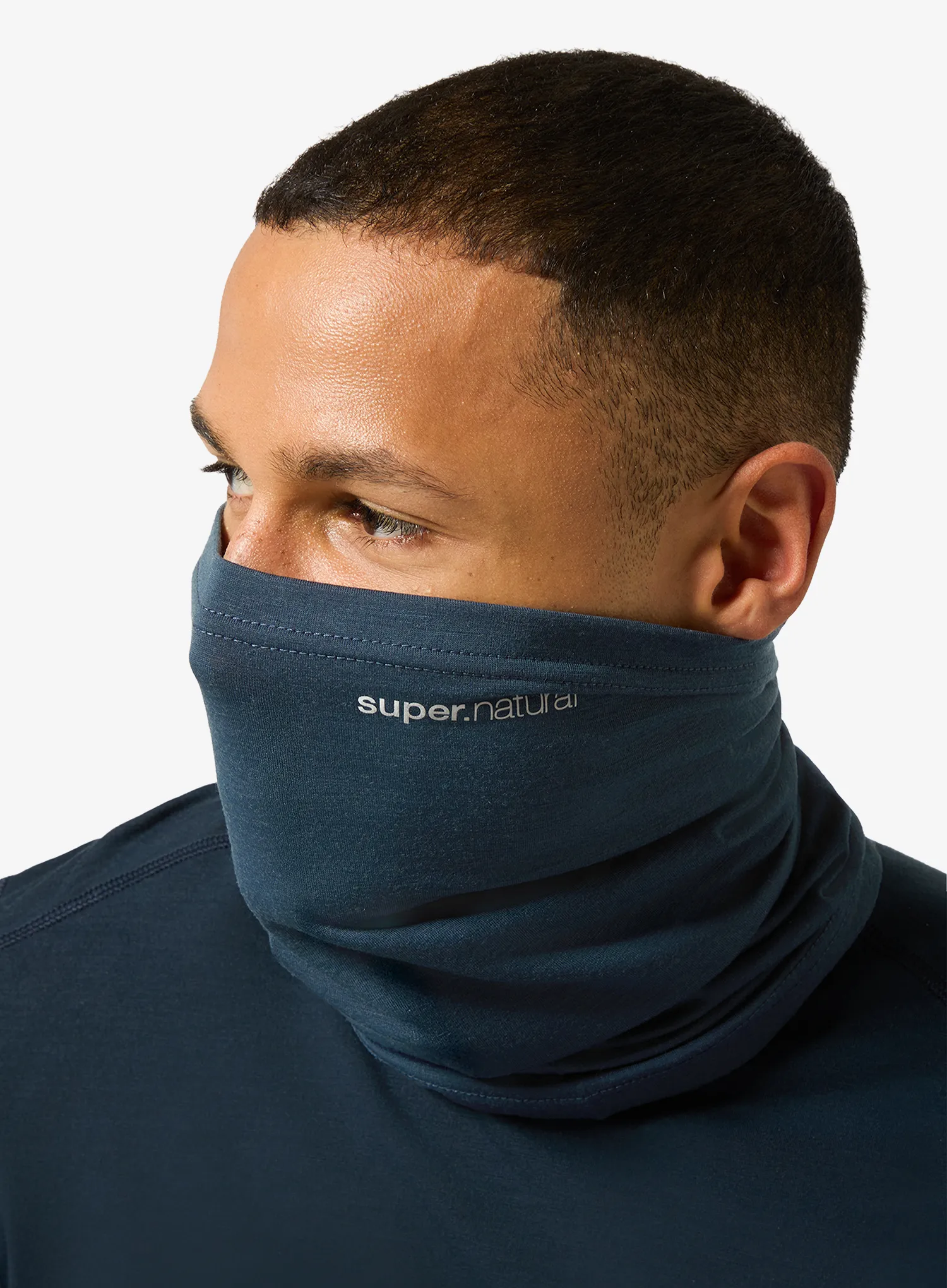 Šal za vrat Super.natural Wanderlust Neckwarmer - blueberry
