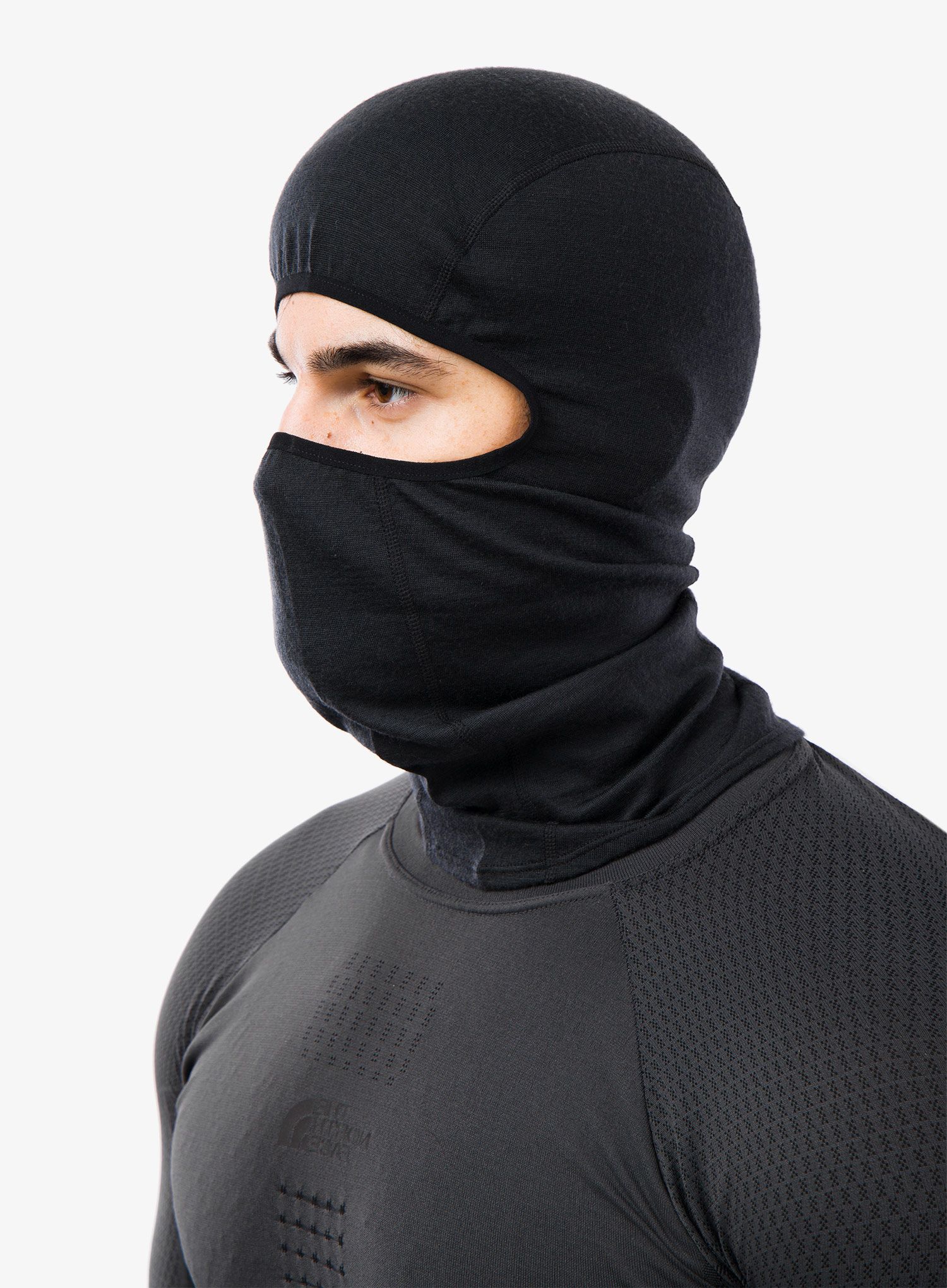 Podkapa Ortovox Whiteout Mask - black raven