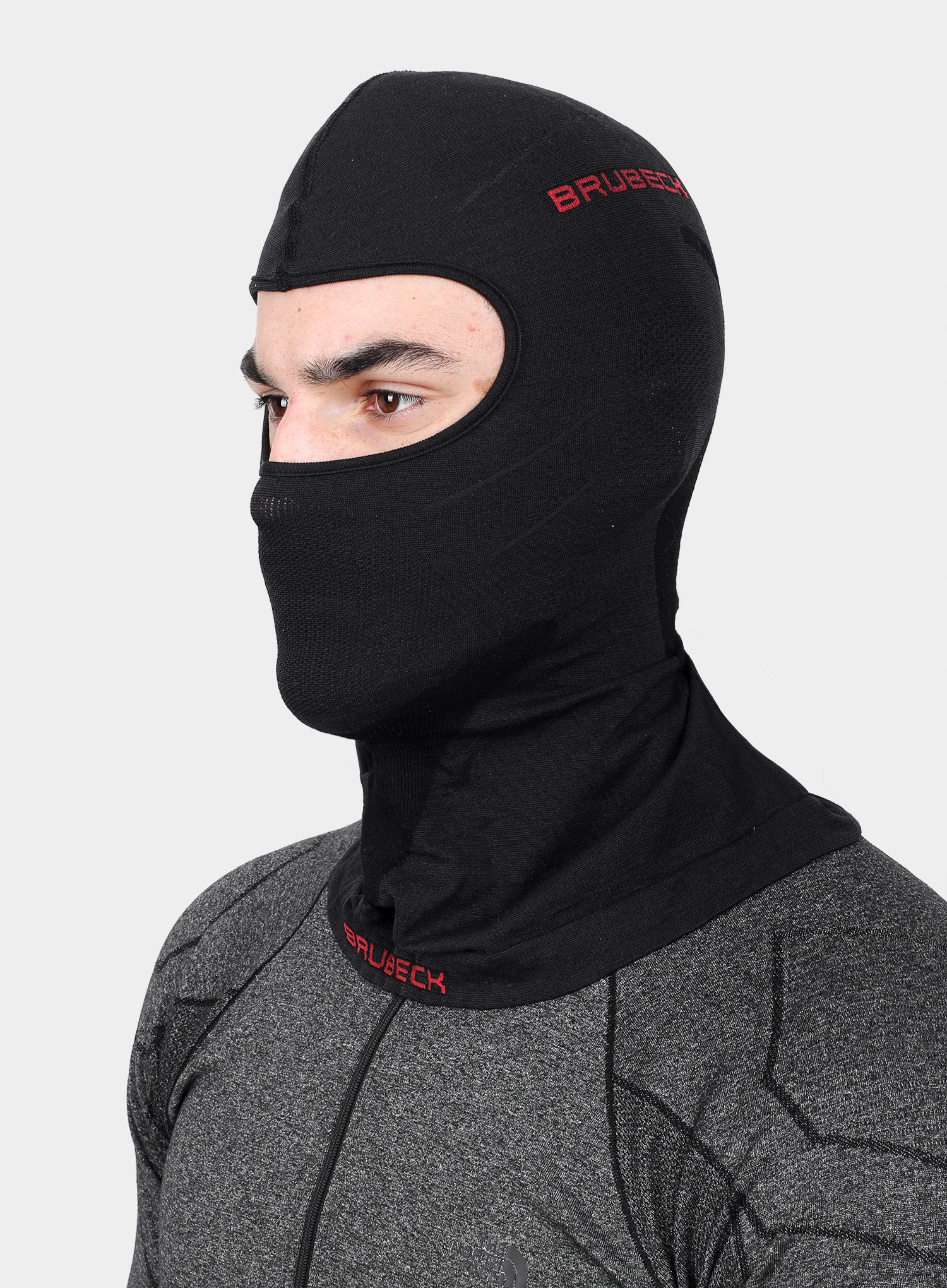 Podkapa Brubeck Wool Balaclava - black