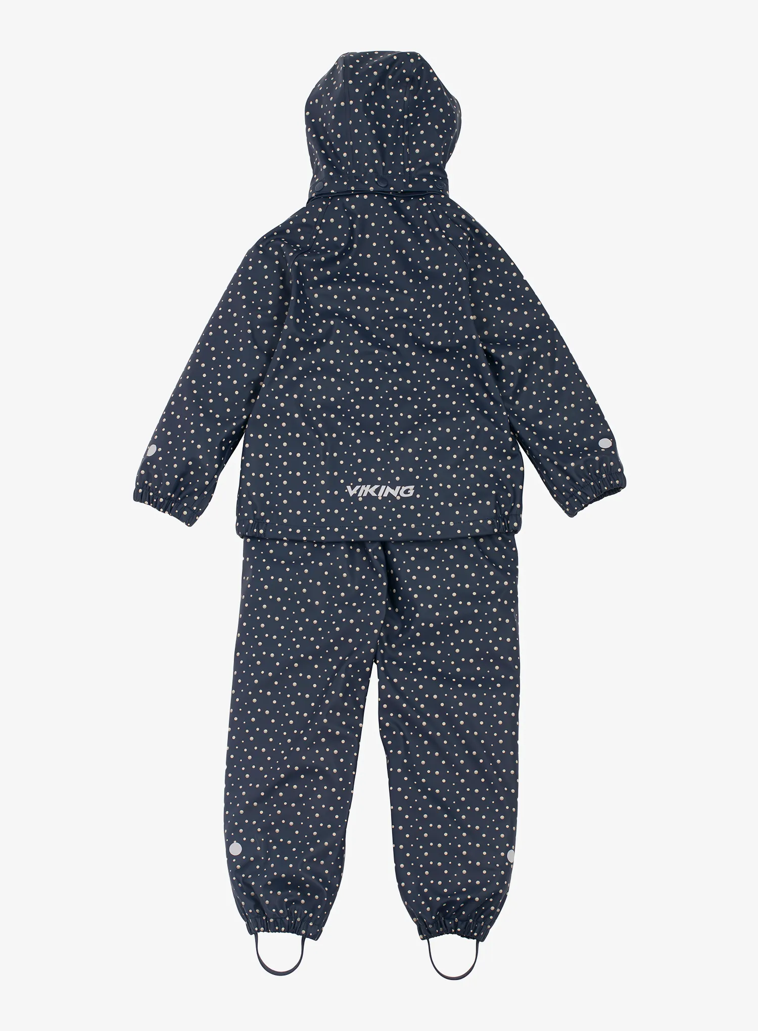 Otroški komplet Viking Jolly Print Rain Set - navy