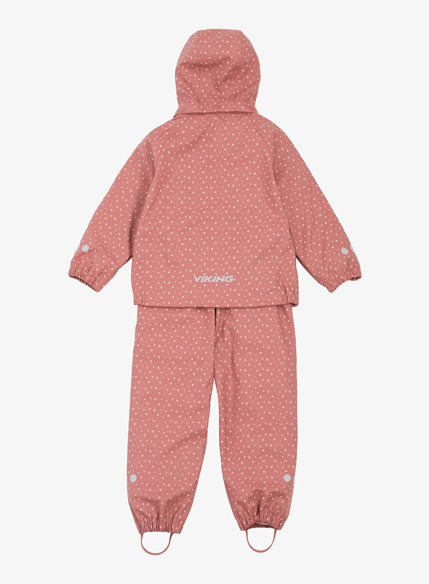 Otroški komplet Viking Jolly Print Rain Set - pink