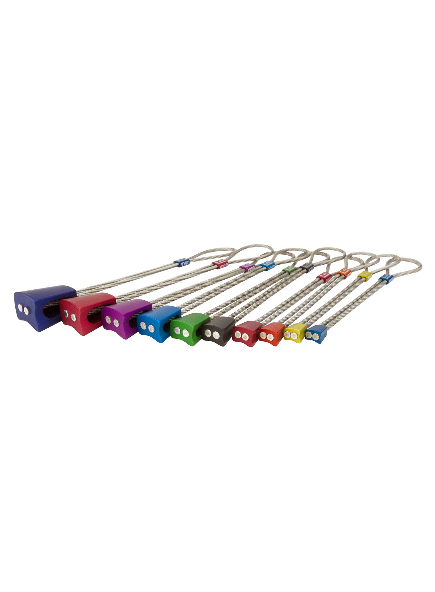 Set zatičev Metolius Ultralight Asymmetric Curve Nut Packaged Set 1-10