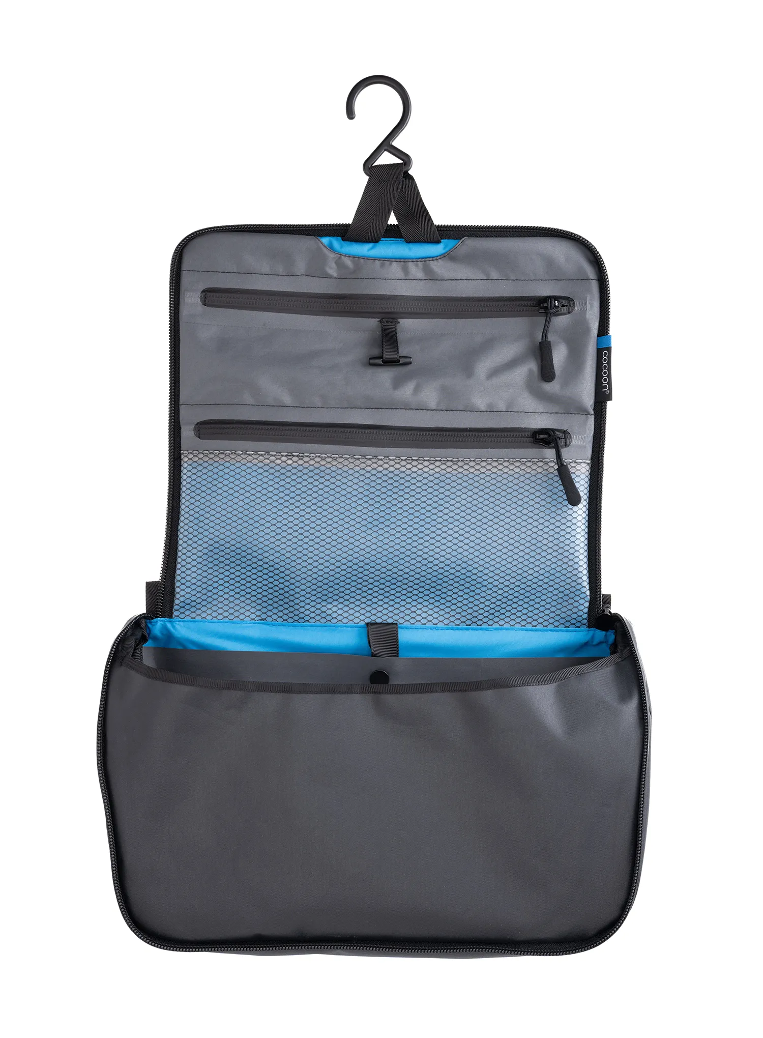 Kozmetična torbica Cocoon Toiletry Kit Allrounder - grey/black/blue