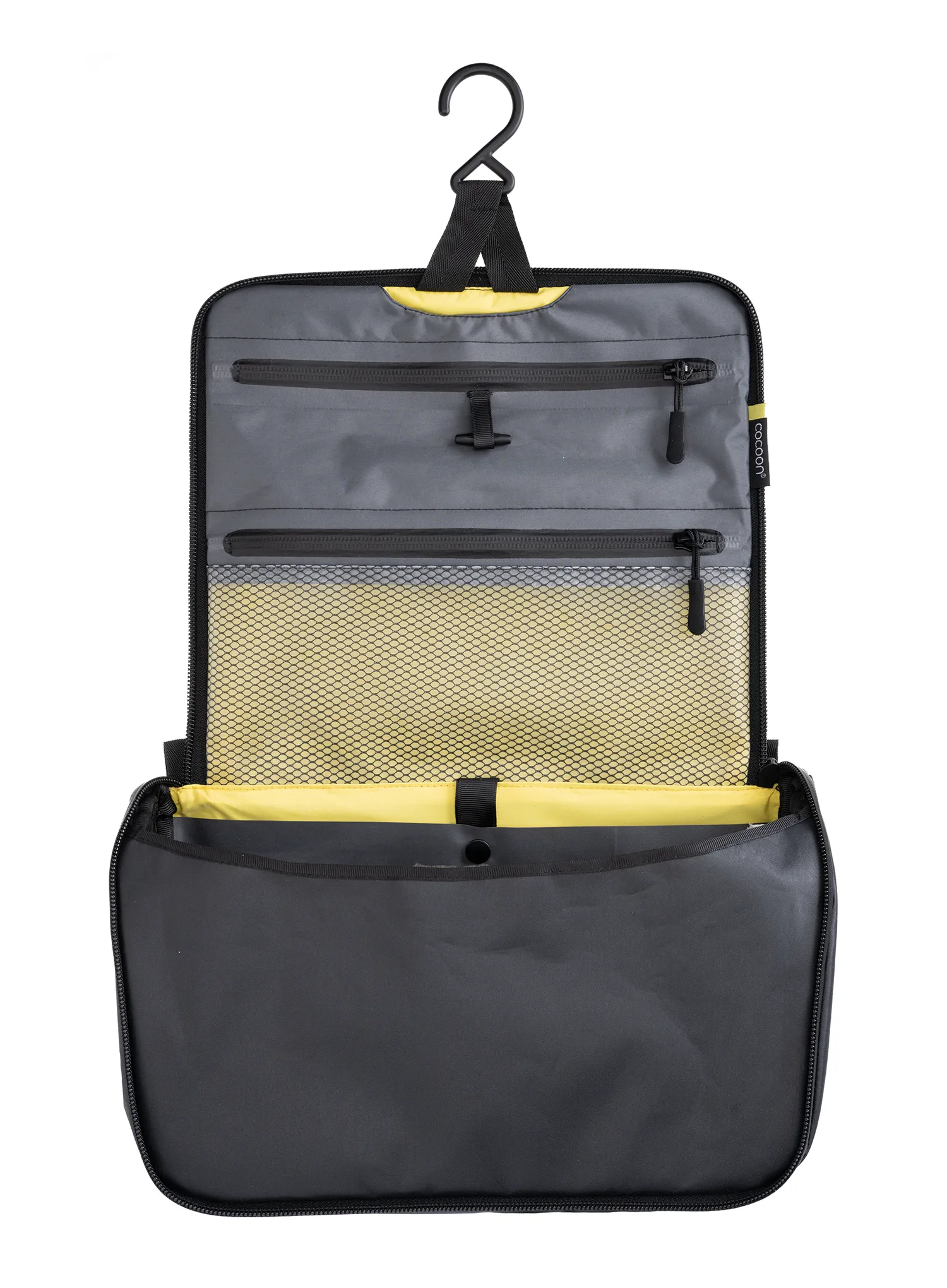 Kozmetična torbica Cocoon Toiletry Kit Allrounder - grey/black/yellow