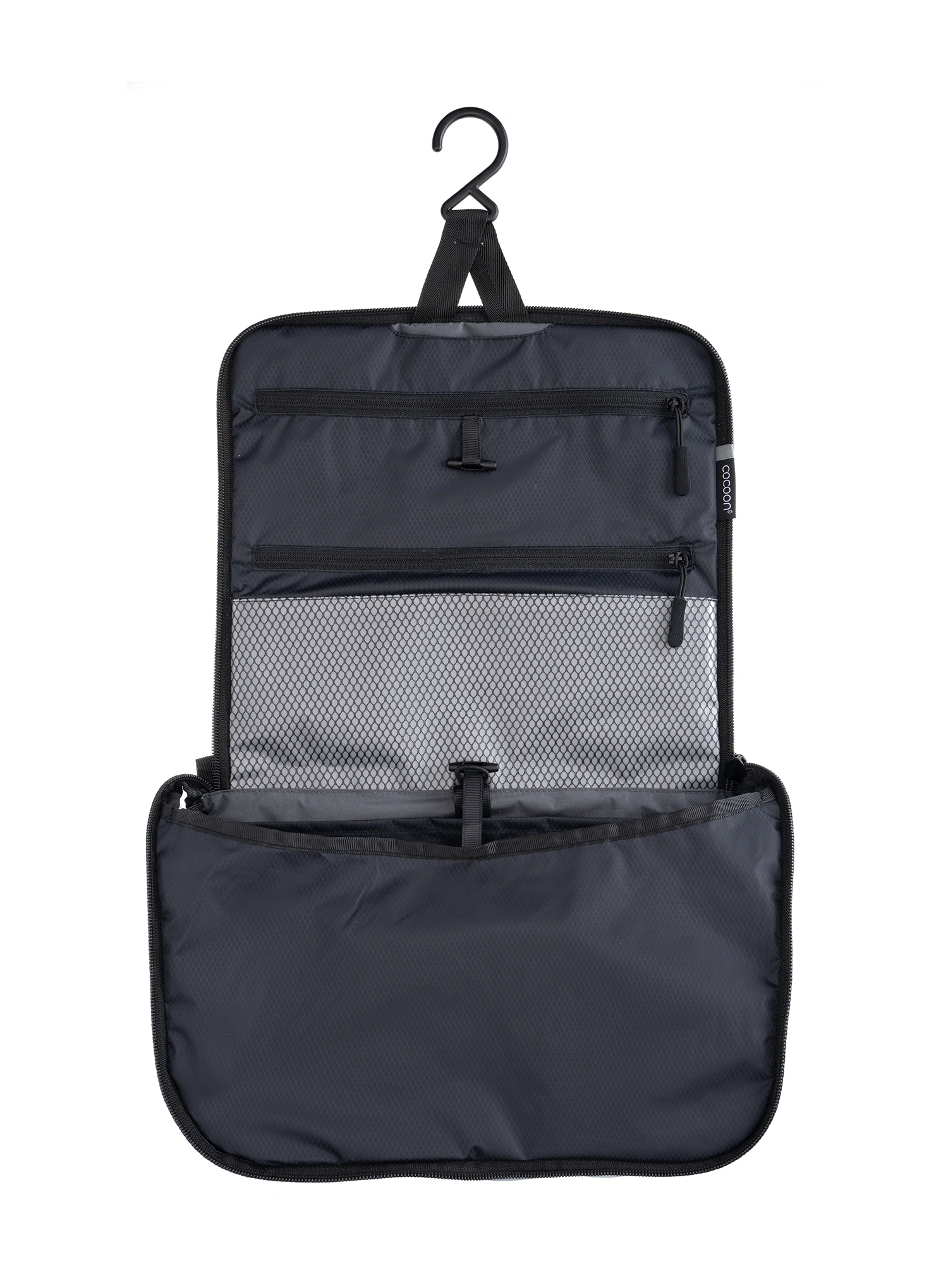 Kozmetična torbica Cocoon Toiletry Kit - Allrounder-Light L - phantom black/star grey