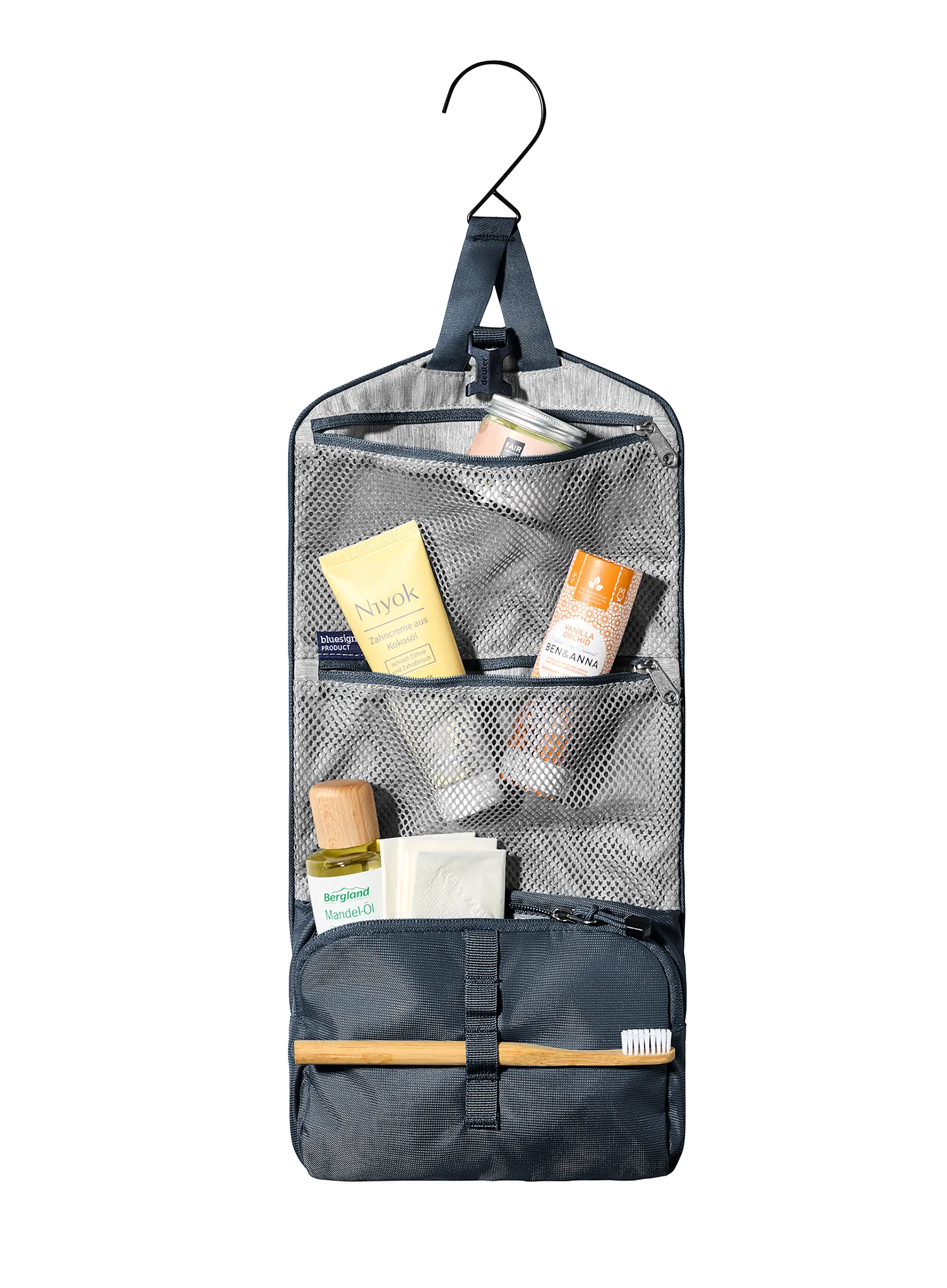 Kozmetična torbica Deuter Wash Bag I - black/black