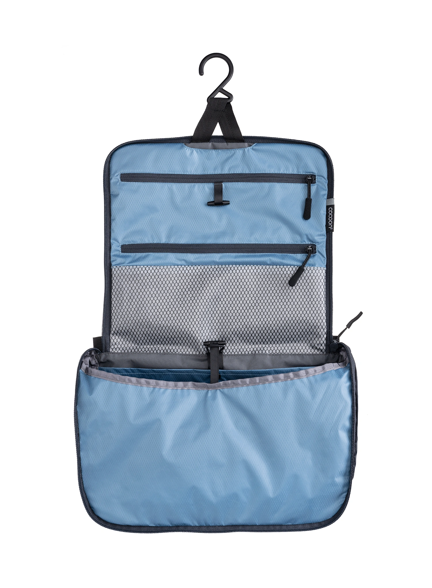 Kozmetična torbica Cocoon Toiletry Kit - Allrounder-Light L - ash blue/phantom black