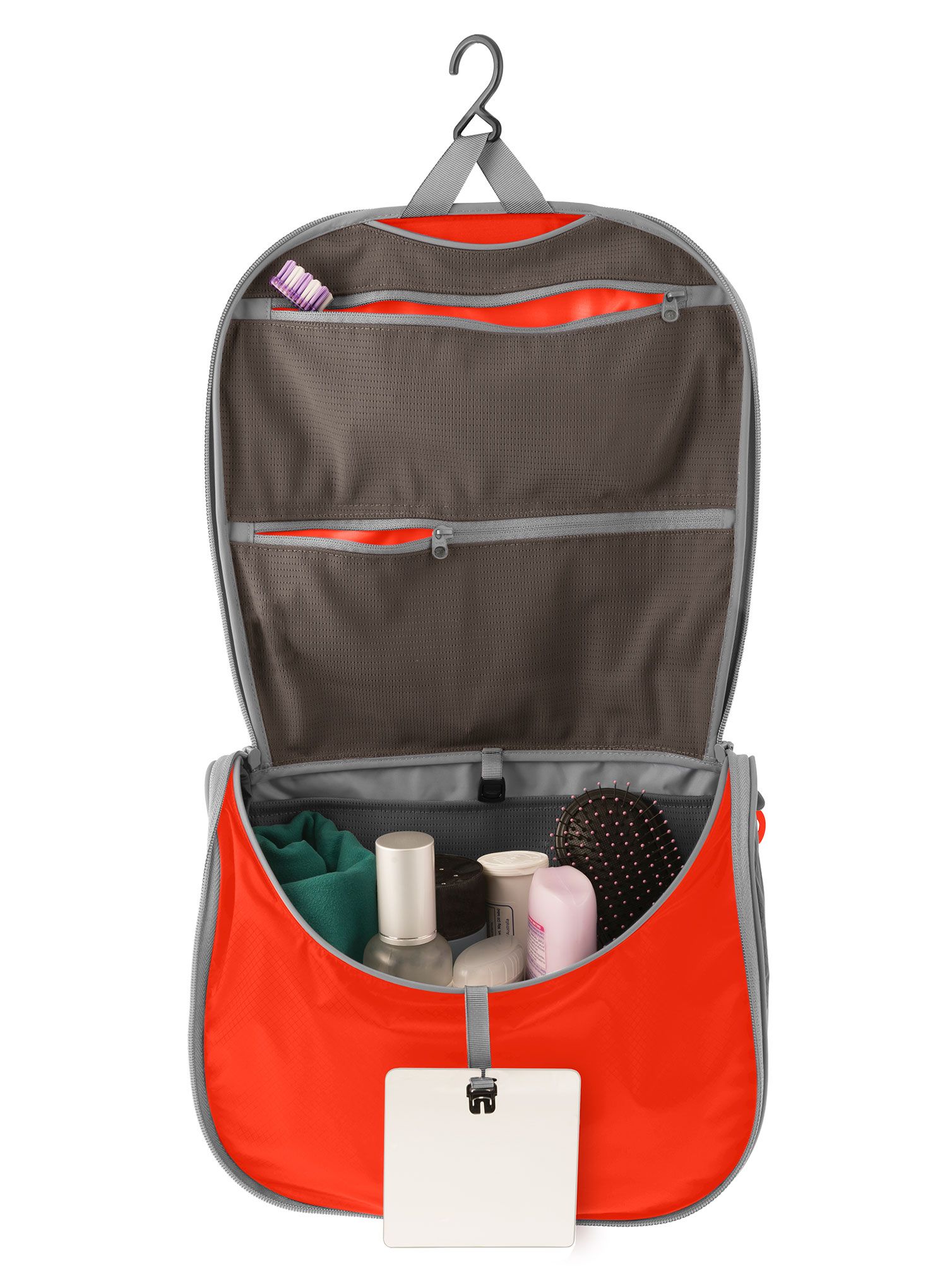 Kozmetična torbica Sea To Summit Ultra-Sil Hanging Toiletry Bag Large - orange