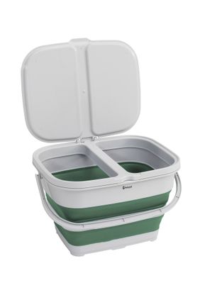 Košara Outwell Collaps RecycleIt Basket - shadow green