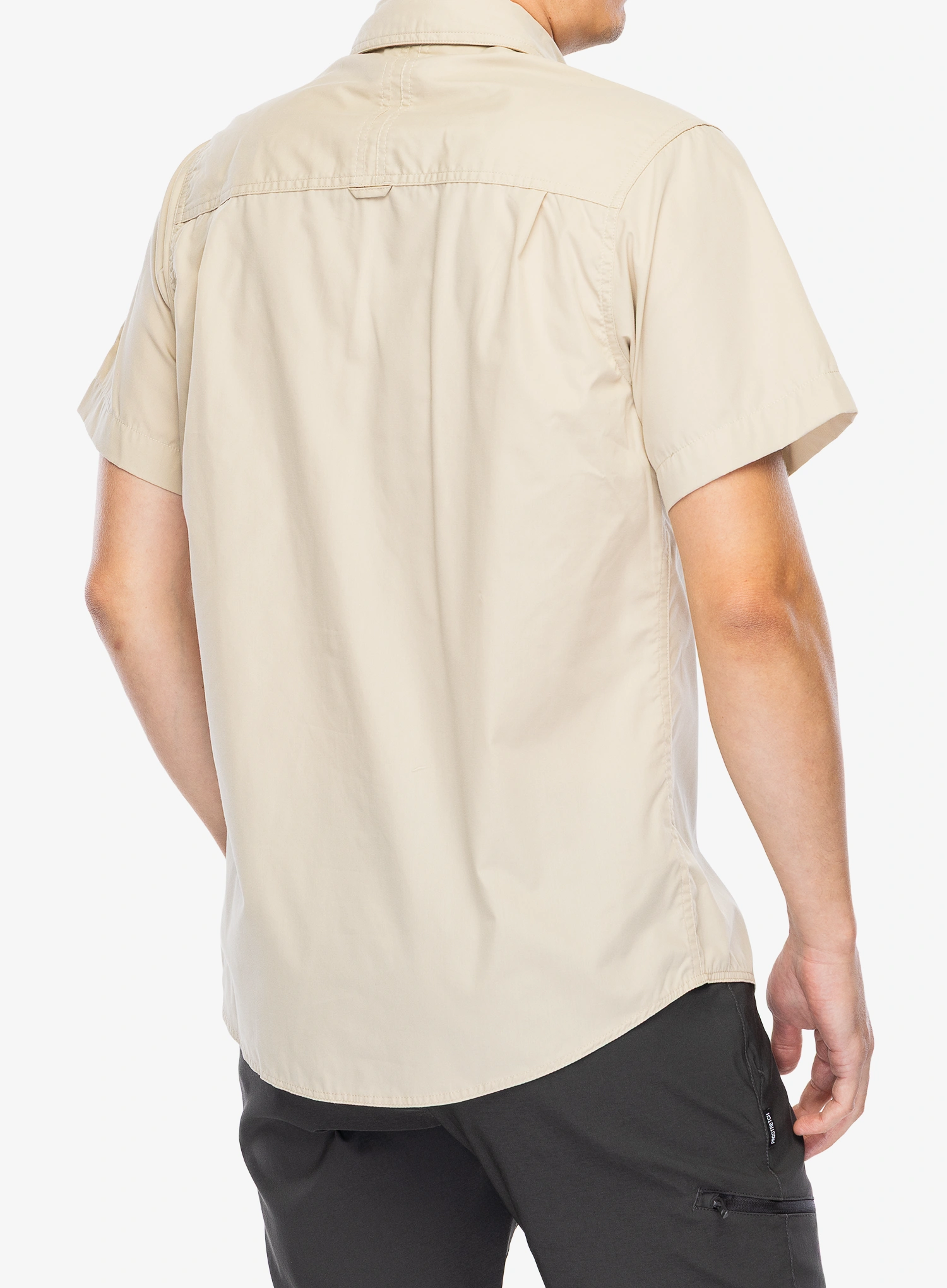 Srajca Craghoppers Kiwi II Short Sleeved Shirt - oatmeal