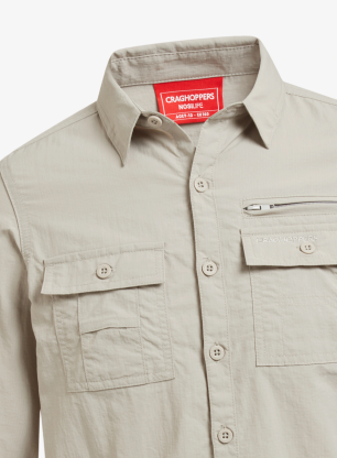 Srajca Craghoppers NosiLife Adventure Long Sleeved Shirt - parchment