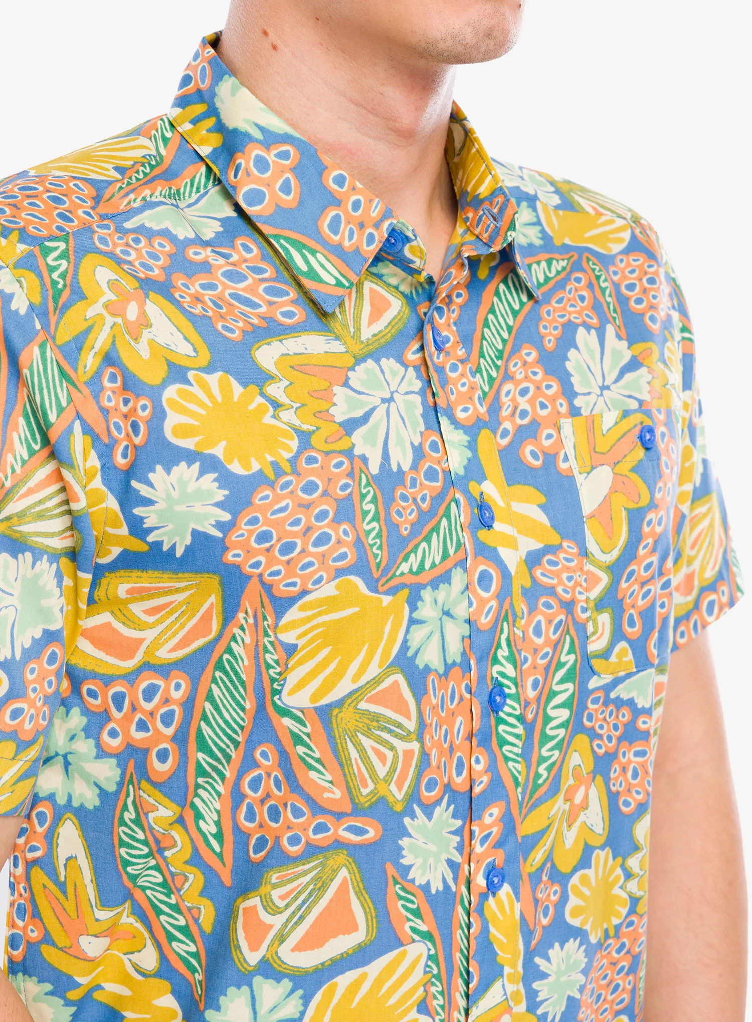 Srajca Patagonia Go To Shirt - flourish/abundant blue