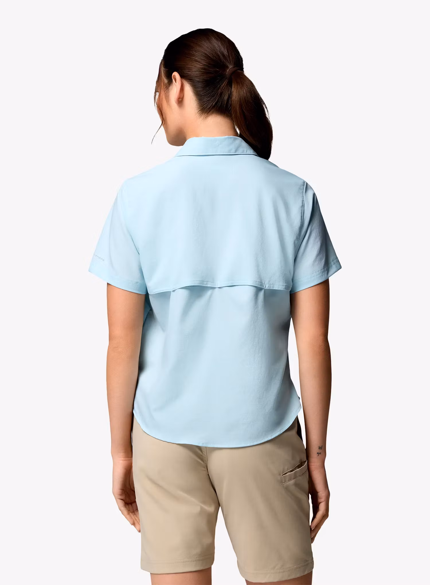 Ženska srajca Columbia Silver Ridge Utility II S/S Shirt - marine light